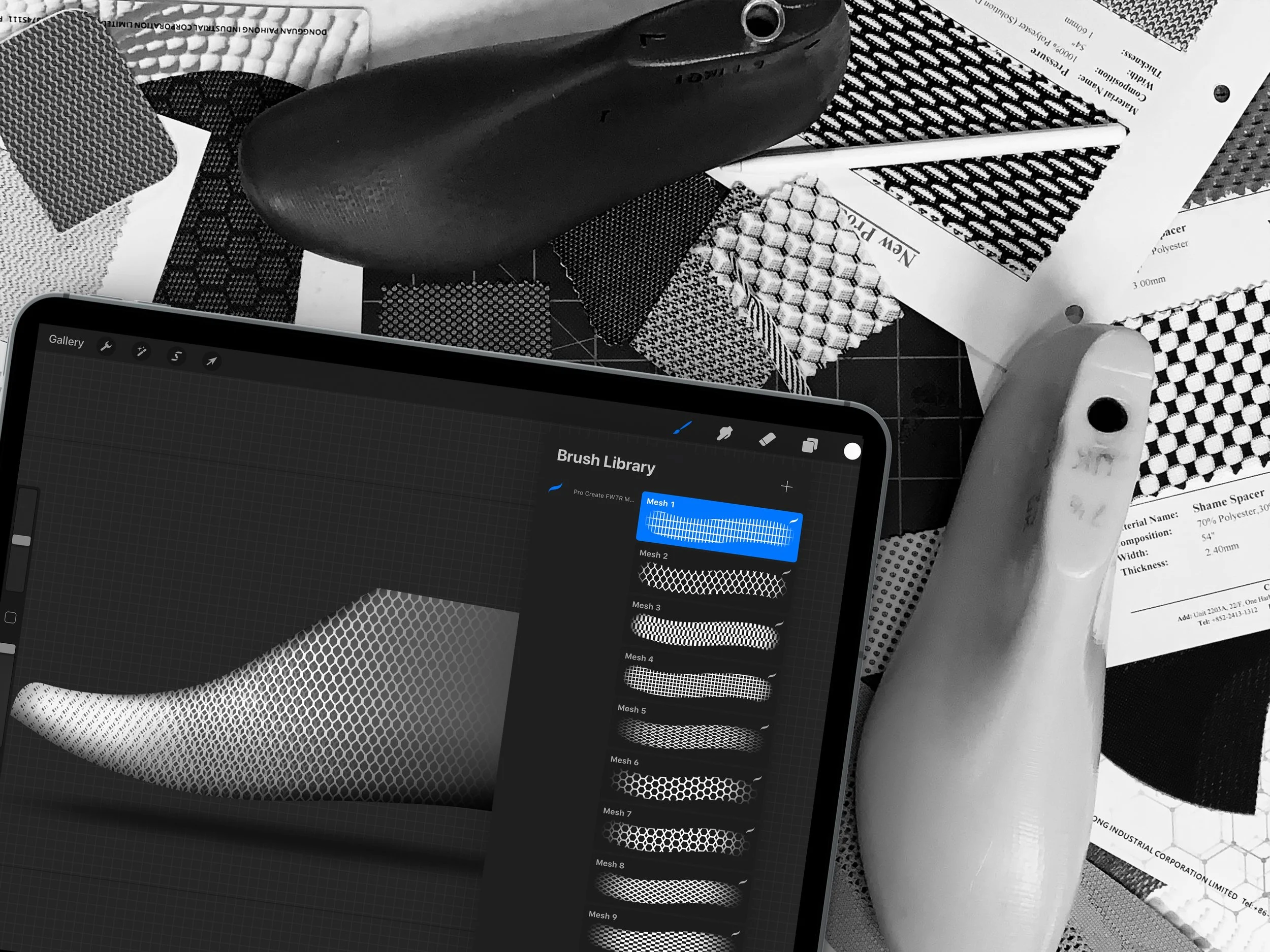 PROCREATE FOOTWEAR BRUSH SET