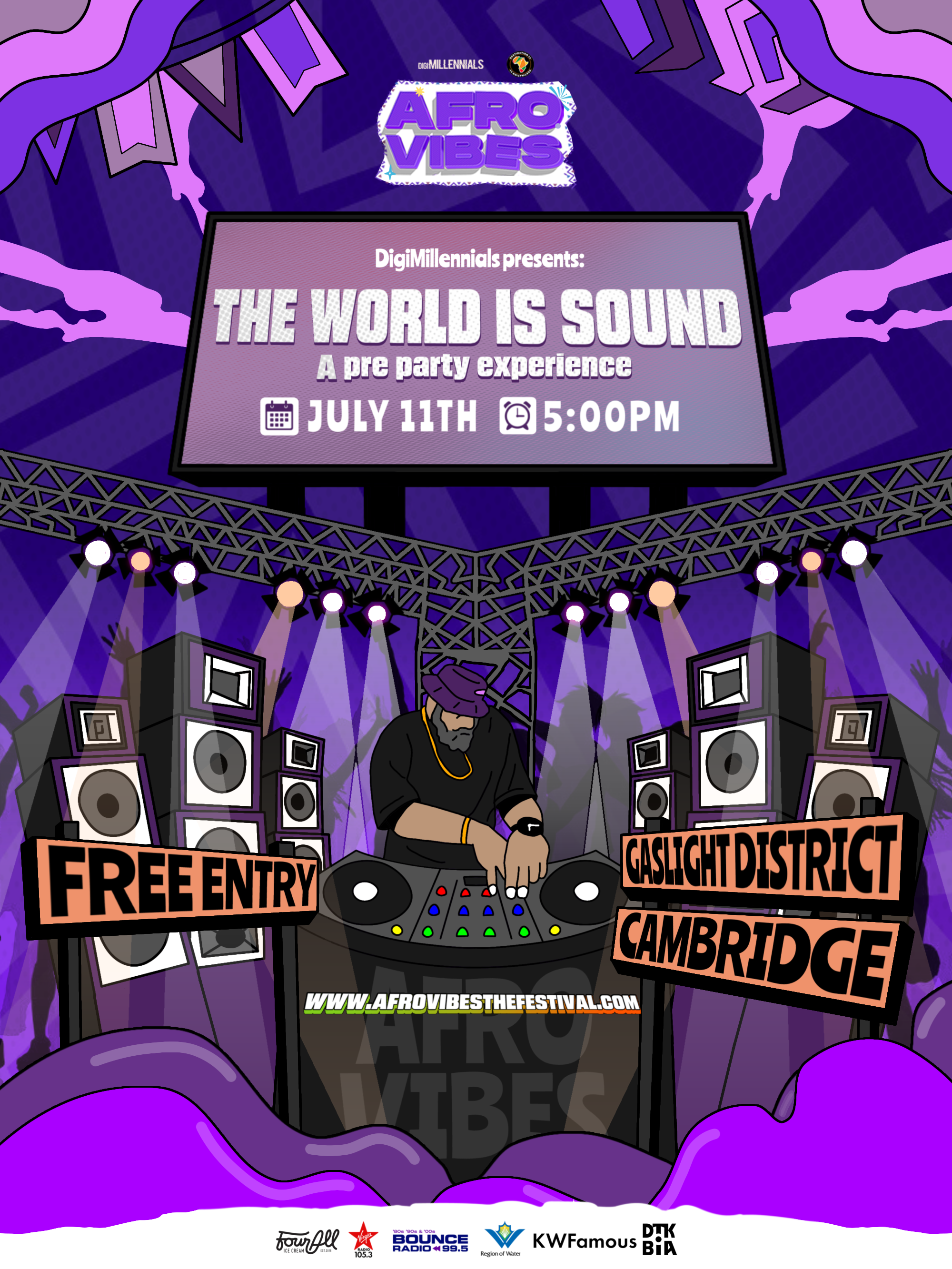The World Is Sound (An AfroVibes Pre Party Experience)