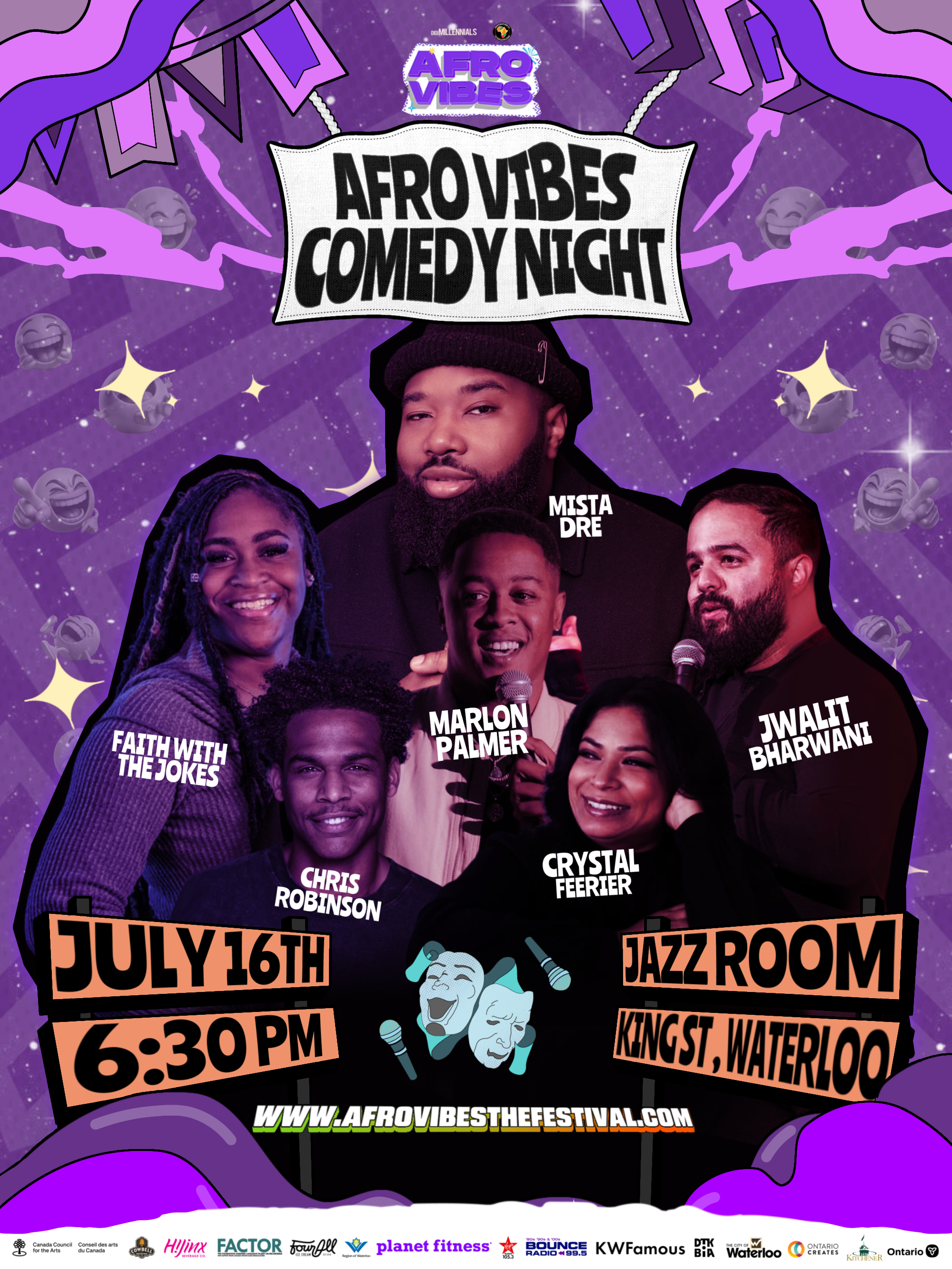 AfroVibes Comedy Night