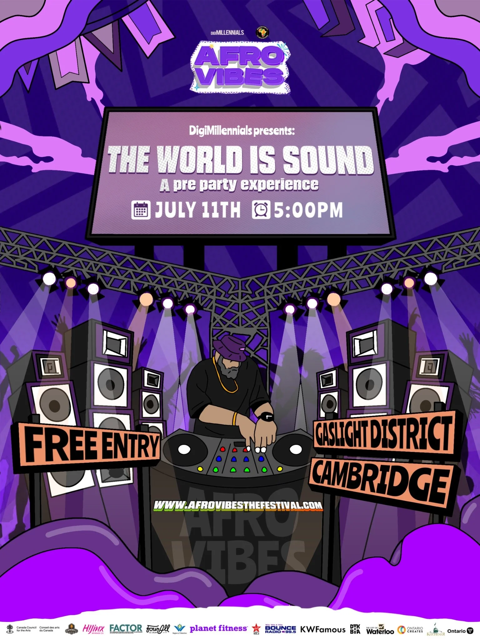 The World Is Sound (An AfroVibes Pre Party Experience)