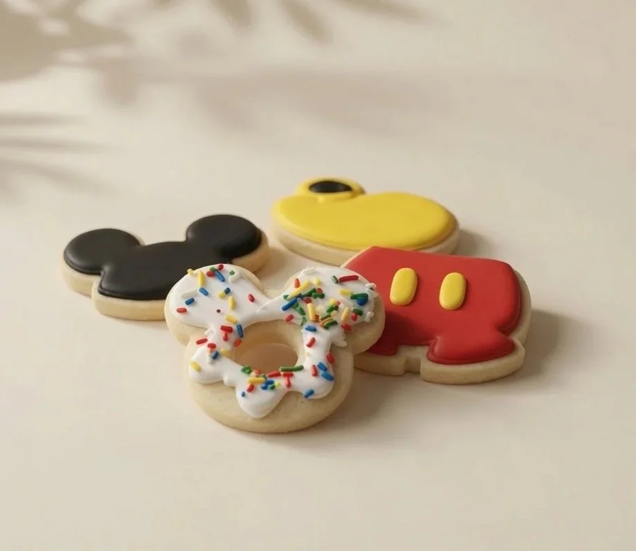 Disney Cookie Gift Box | 4 Decorated Sugar Cookies