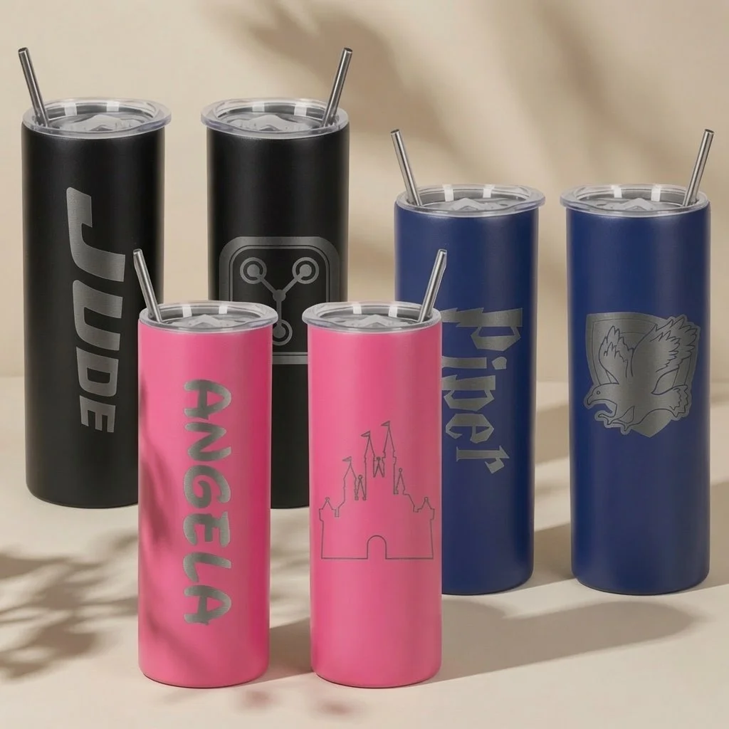 Personalized Laser Engraved Tumbler | 20 oz