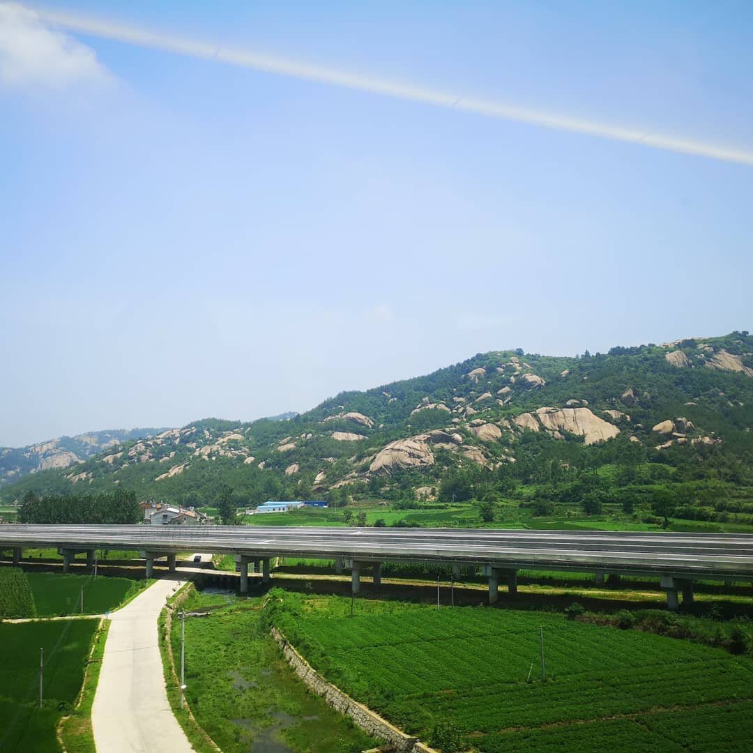 ❤️🌿🌱🍀🍃 Pictures taken on a train from Beijing to Changsha.