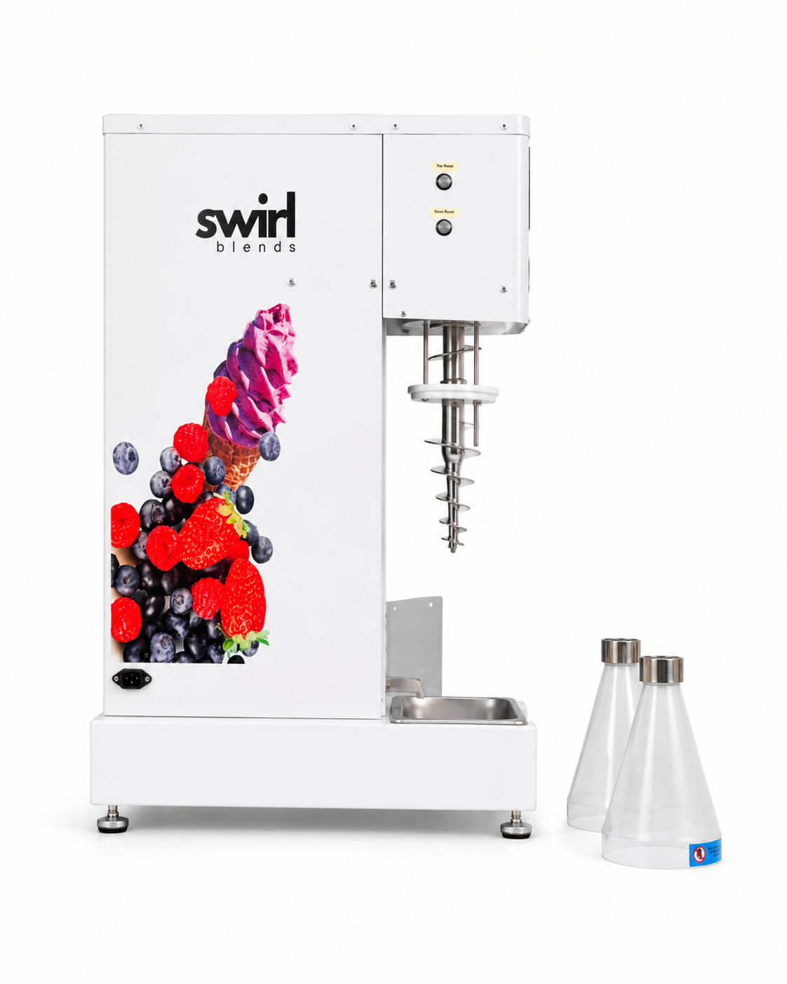 Turbo Twist White Powder Coated Side View.png