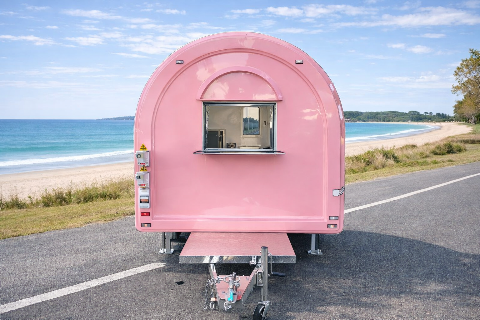 Real Fruit Ice Cream Trailer_Pink Panther_Side Window View.png