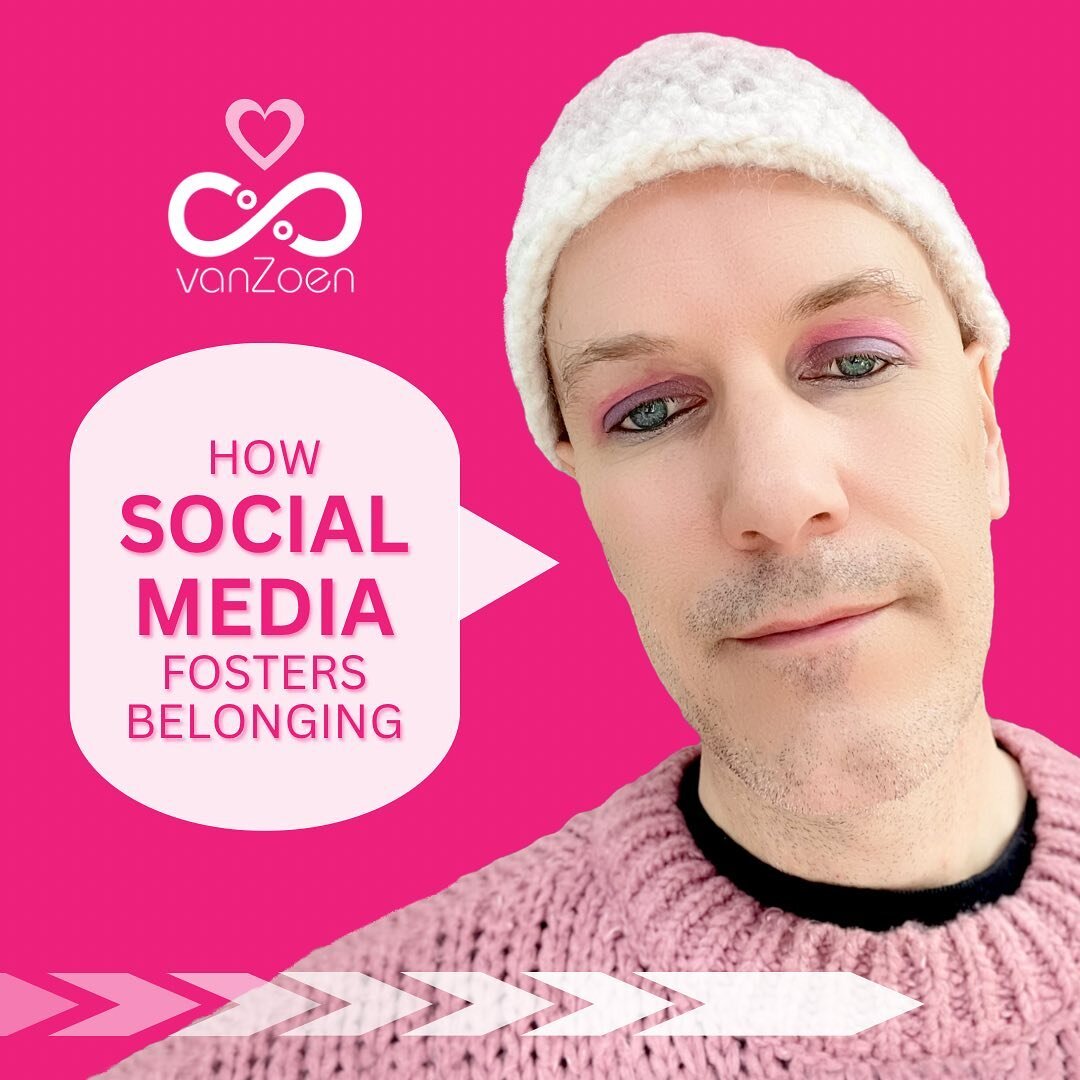 HOW SOCIAL MEDIA FOSTERS BELONGING

As a Gen X child &amp; teen, I didn&rsquo;t have any easy way to connect with people beyond my local community.

e.g. family, friends, neighborhood, school, church, sports, etc.

Imagine if I could connect with oth