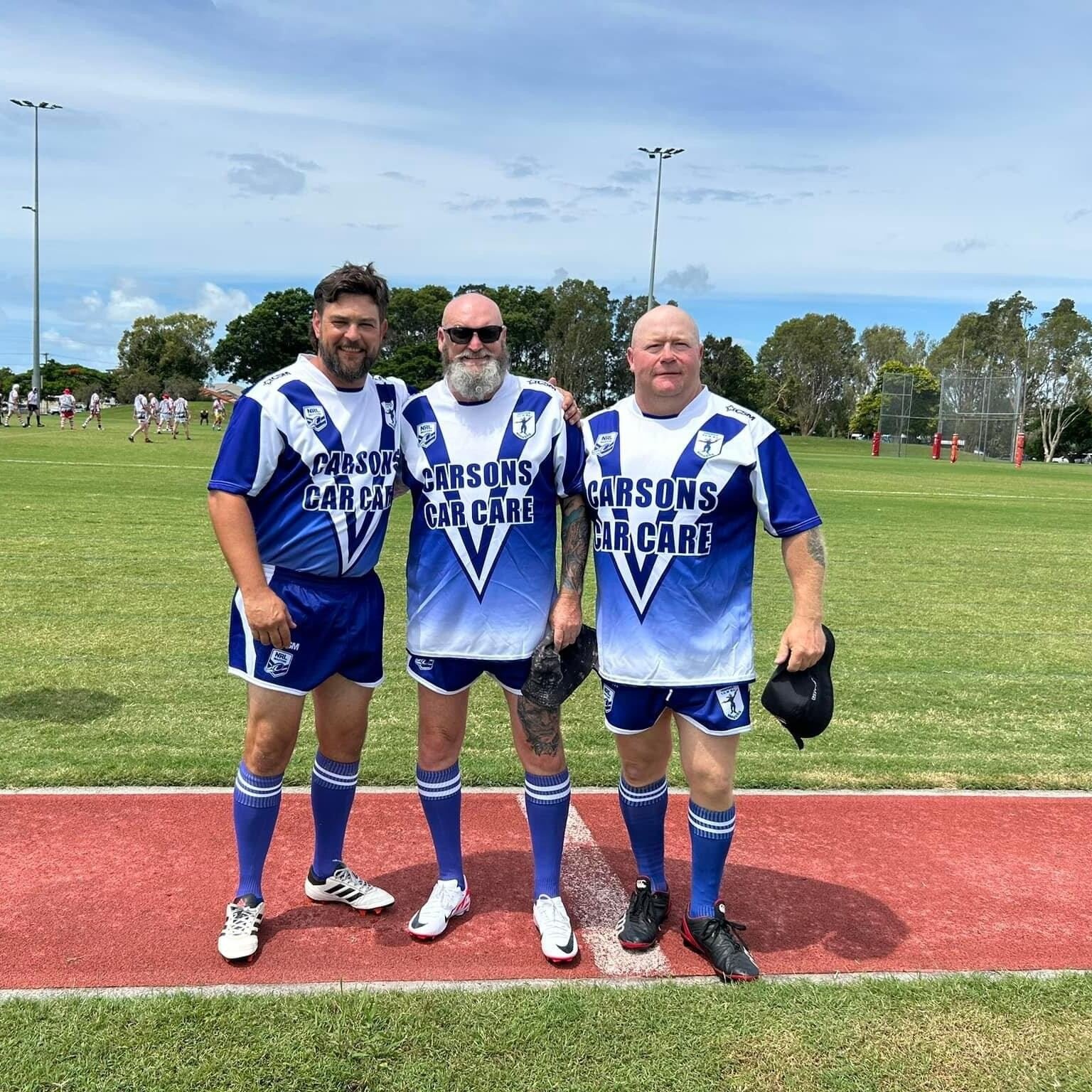 The @NRL Masters Carnival took place over the weekend attracting over 100 teams from around Australia and the Pacific Islands. The best-looking team award goes to the Armidale YCW RANGERS in their CSM kit 🔥🤩

#CSM #MakeItClassic #NRLMasters #RugbyL