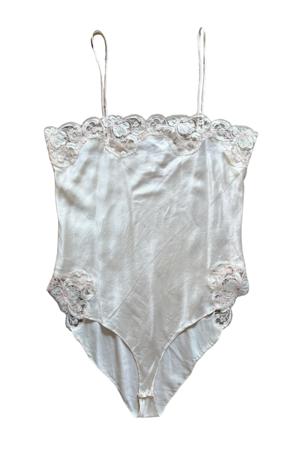80s Victoria’s Secret Silk Teddy