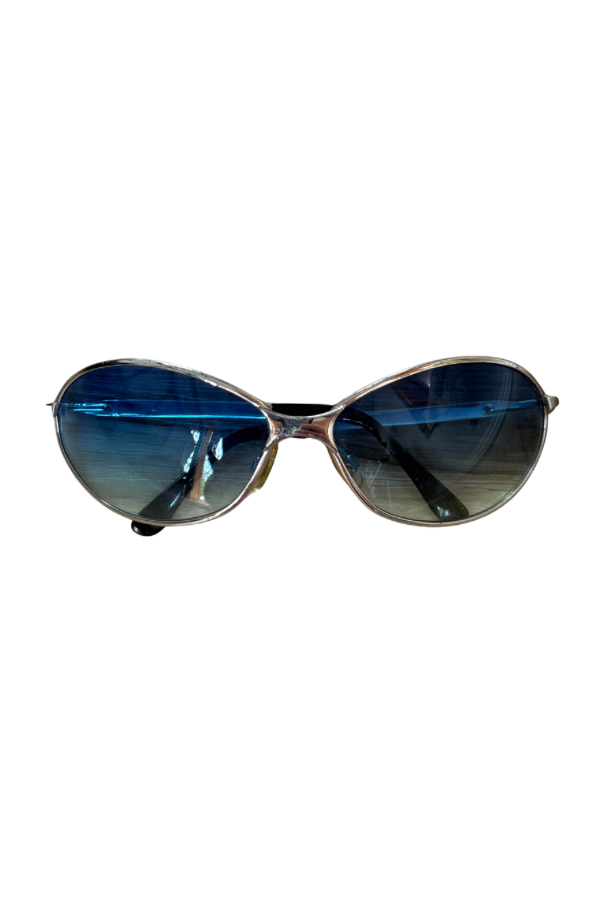 90s Blue Lensed Sunglasses