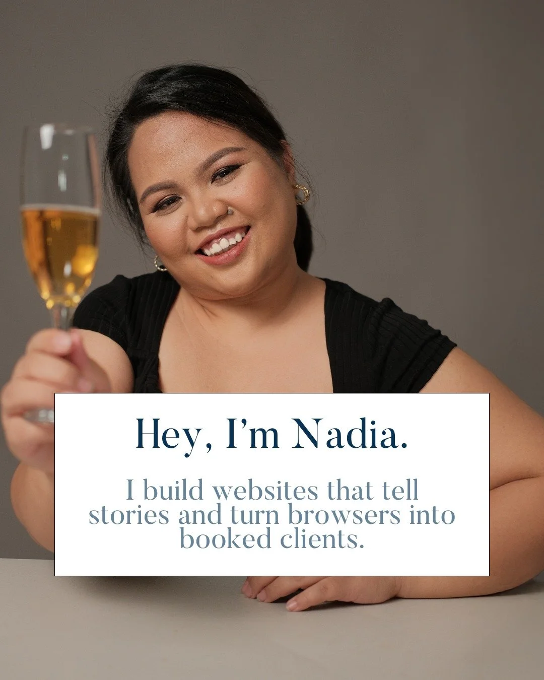 It's time to reintroduce myself because I have been MIA from posting for a veeeryyyy long time (until maybe 2 weeks ago lol).

Hey, I&rsquo;m Nadia. I've built brands and websites since 2020.

Before this, I worked as a chemist by day and tutored col
