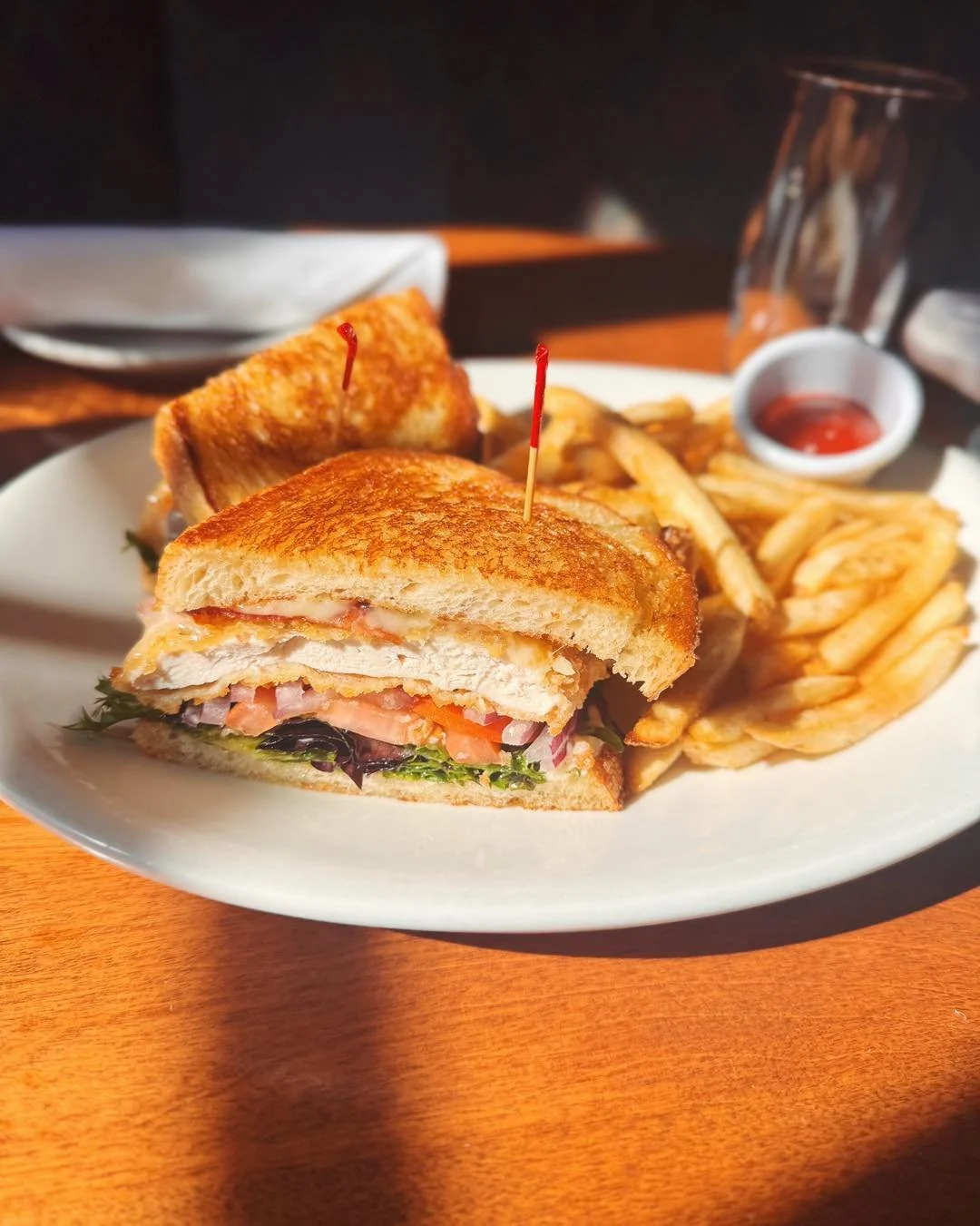 The schnitzel club&mdash; a questionably German spin on this classic lunch favorite. 👍