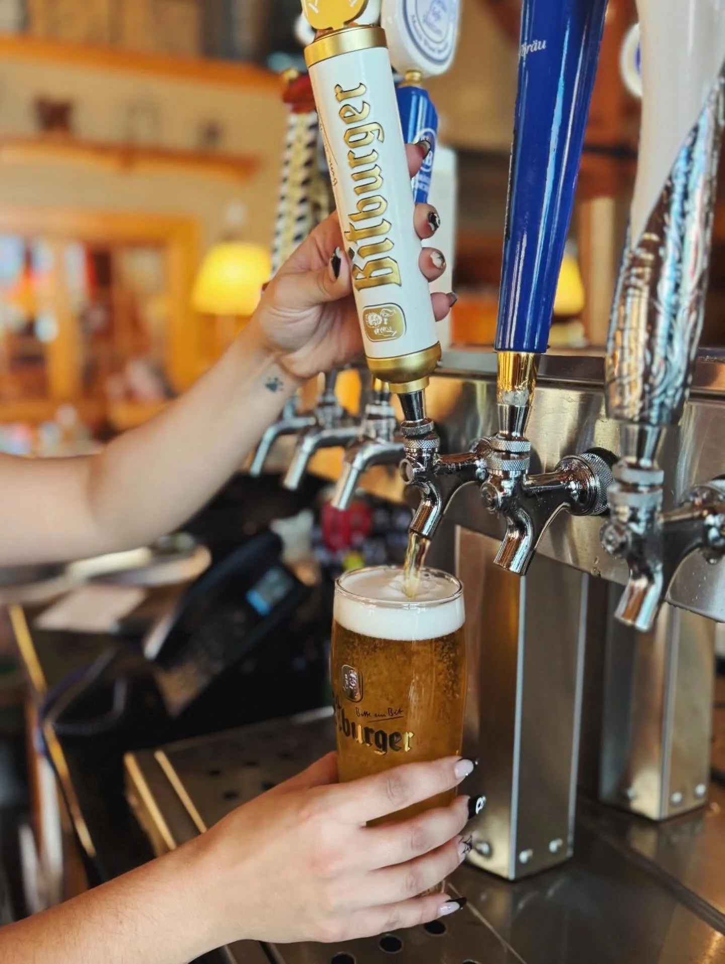 What a great day for a crisp pint 🍺🌞