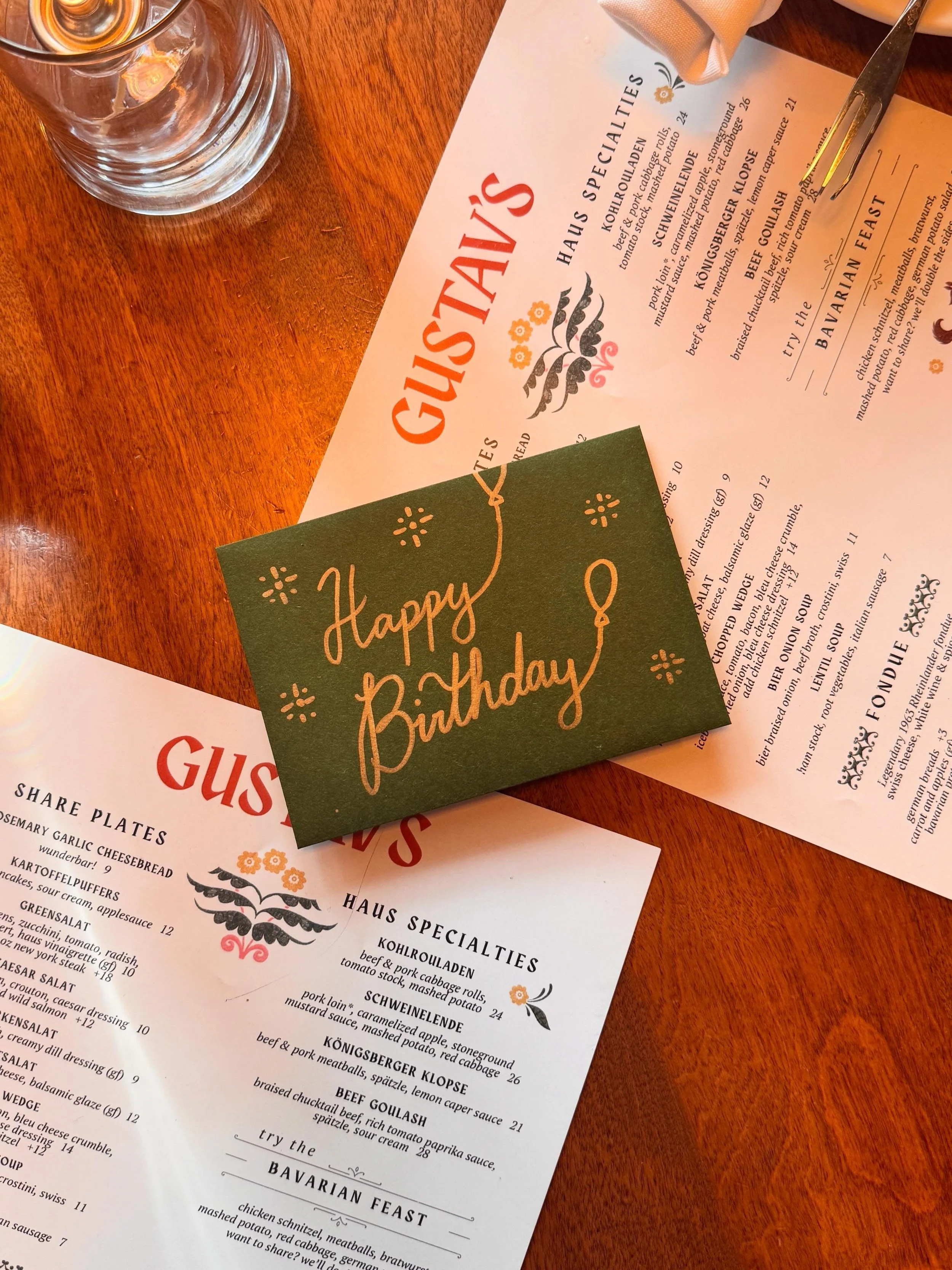 We love being part of your celebrations, whether it&rsquo;s a birthday, anniversary, or another special milestone. We also offer a private room available to reserve for you and your loved ones! Give us a call to reserve space for your next event!