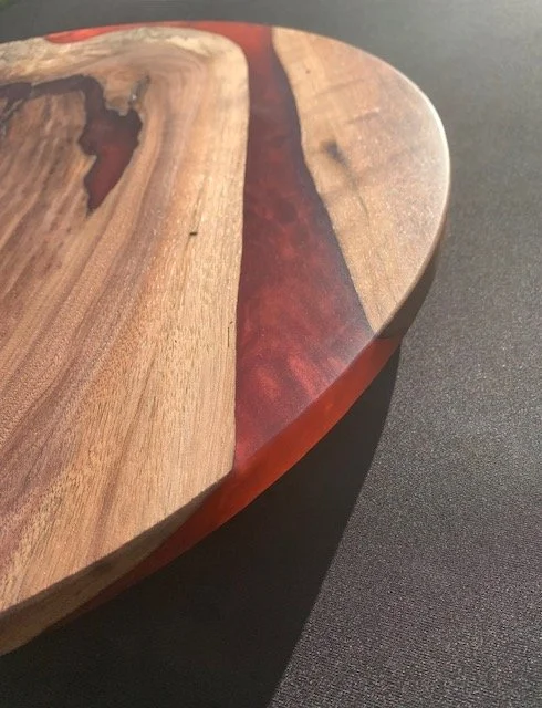 Resin Lazy Susan Platters — Functional Art for Modern Homes