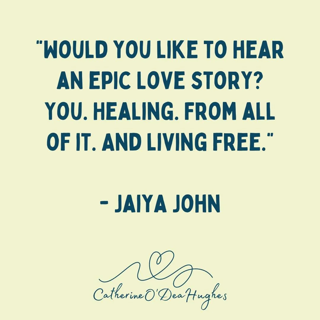 ✨ Let me share with you an epic Love story: You. Healing. From all of it. And living free. 💖✨ If you're ready to embark on your journey of healing and freedom, DM me to find out more about how we can work together. Your story is waiting to be writte