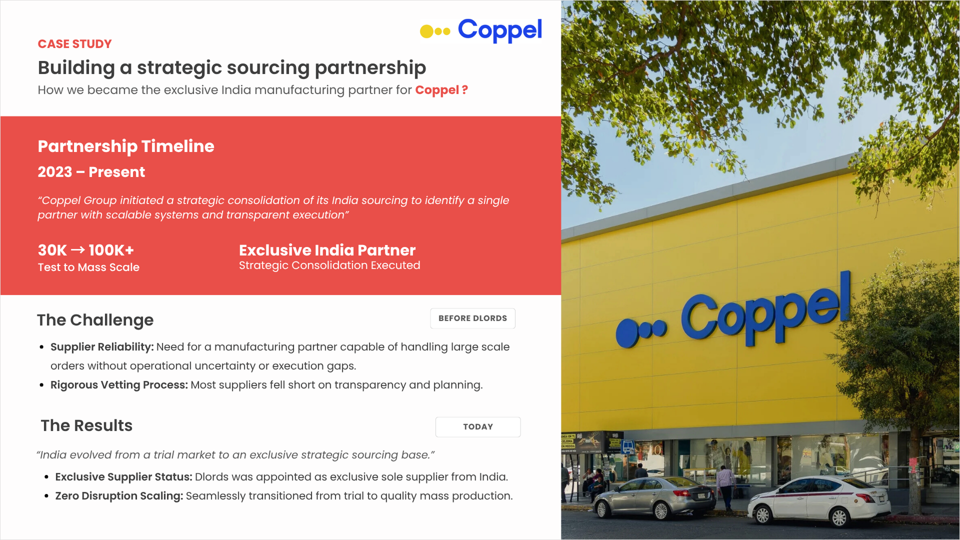 Coppel Case Study