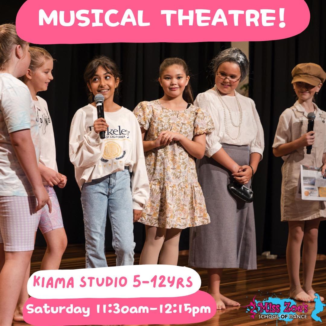 Does your child love to Sing? Dance? Act? Why not do all 3 in 1?!! Our musical theatre class is perfect to build confidence, enhance skills, learn to work as a group, &amp; most importantly, have FUN!! Contact us now to organise a FREE TRIAL CLASS :)