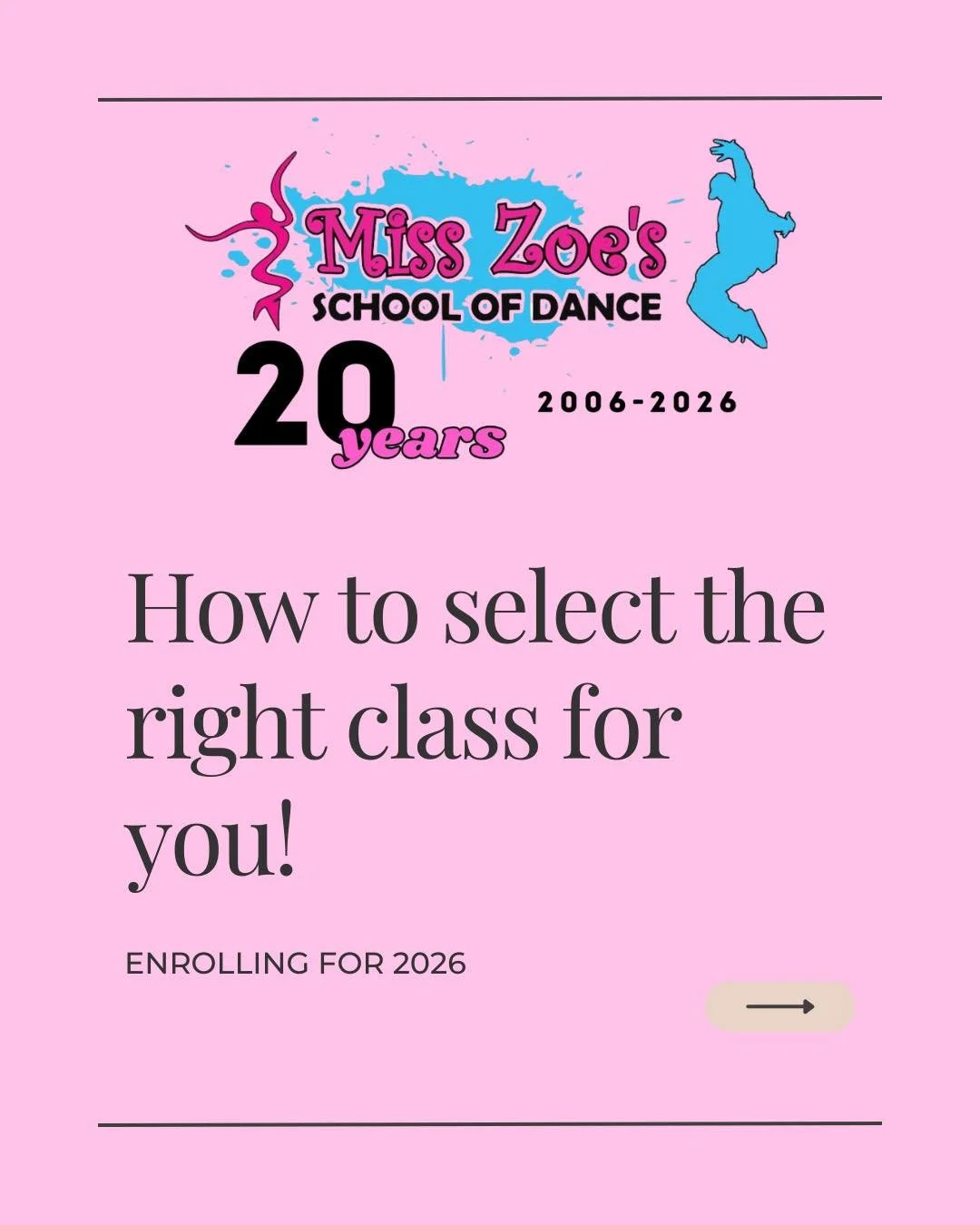 Not sure what class to choose? Swipe to see our tips ➡️
