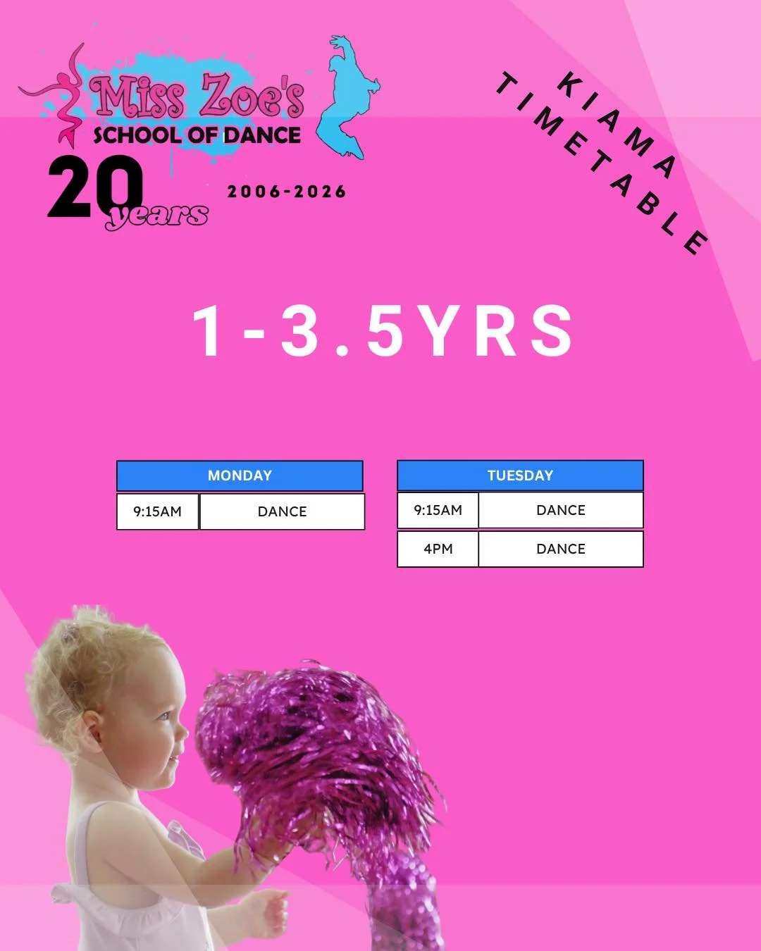 ⭐️KIAMA STUDIO 2026 TIMETABLE HAS BEEN RELEASED⭐️

Contact us to see how to register to be a VIP!