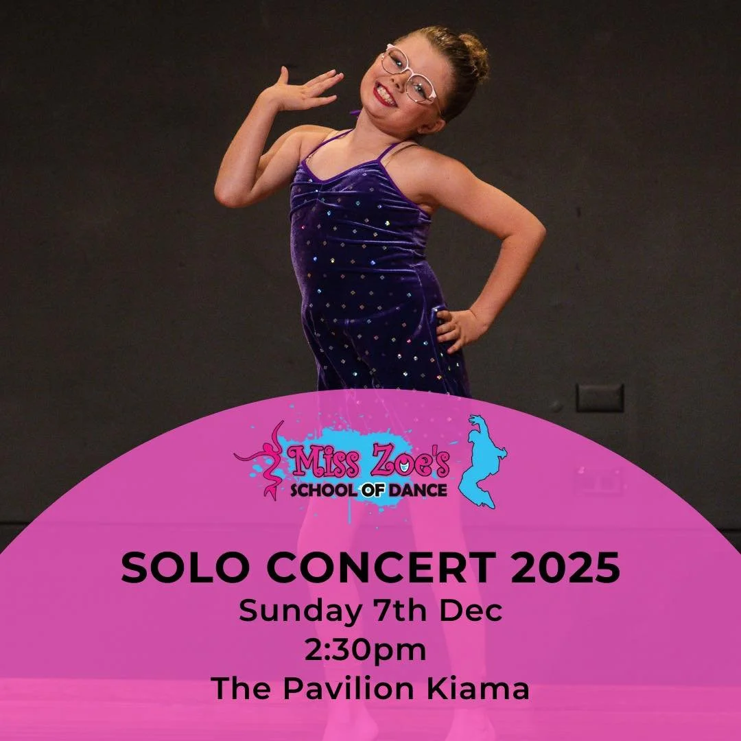 ⭐️Soloist Concert is TOMORROW 2:30pm at The Pavilion Kiama⭐️

Students to arrive at 1:45pm for roll call at 2pm. See you there!