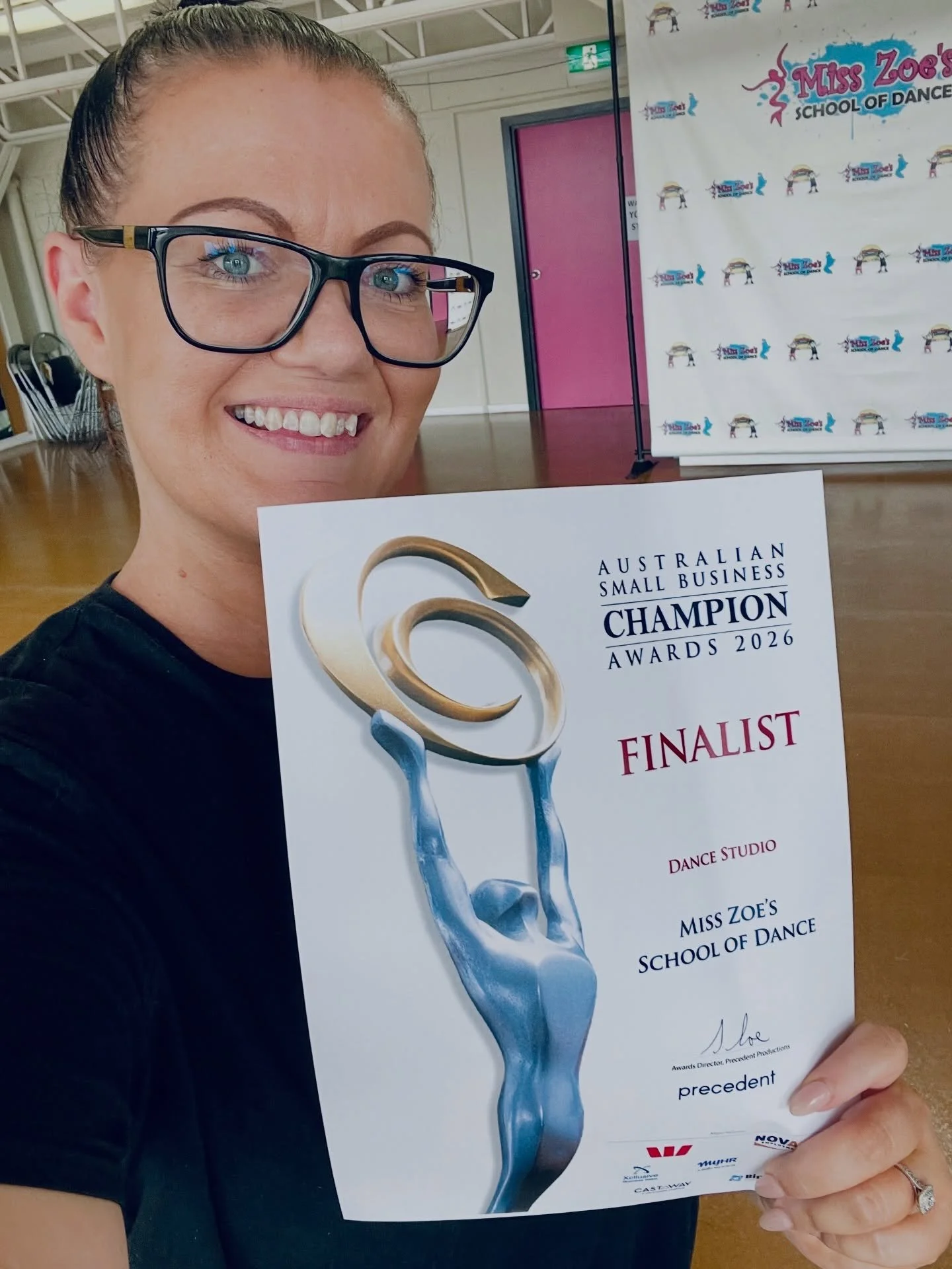 I am thrilled to announce that Miss Zoe&rsquo;s School of Dance has been selected as a FINALIST in the 2026 Australian Small Business Champion Awards🥳 We are in the Dance Studio category with other finalists from all over Australia. It is the 5th ti