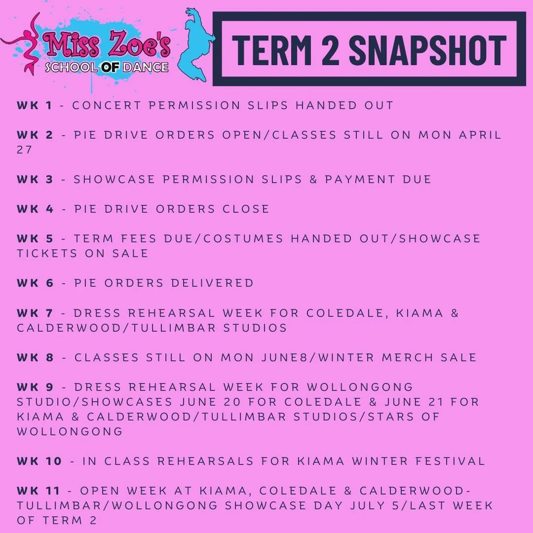 We are back for Term 2!!!