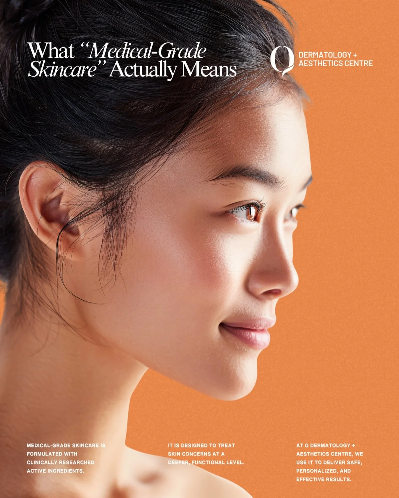 You&rsquo;ve probably heard the term &ldquo;medical-grade skincare&rdquo; &mdash;but what does it really mean?

Medical-grade skincare refers to products that are formulated with higher concentrations of active ingredients, supported by clinical rese