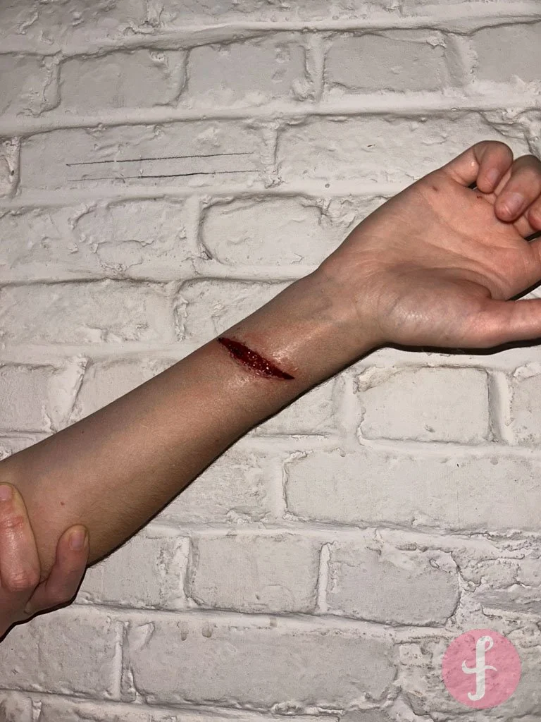 Film SFX opdracht ✨ eerste ervaring met prothesemake-up en realistische effecten 🎬