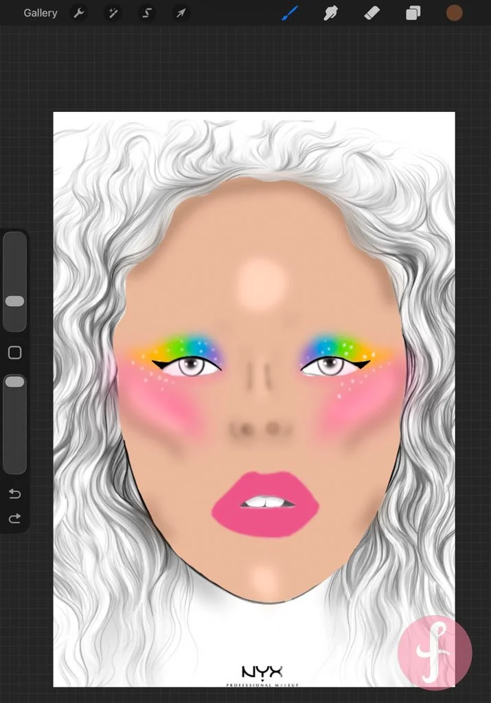 Facechart: examen party deel 2