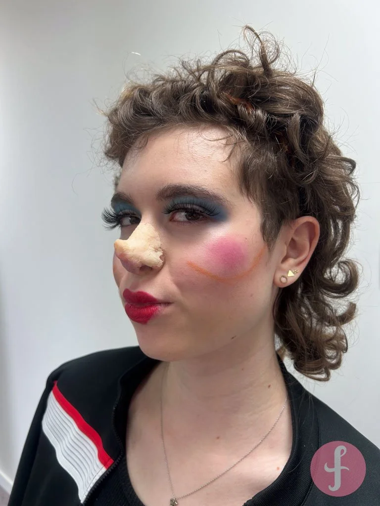 Theatergrime: kabouter met cinewax neus