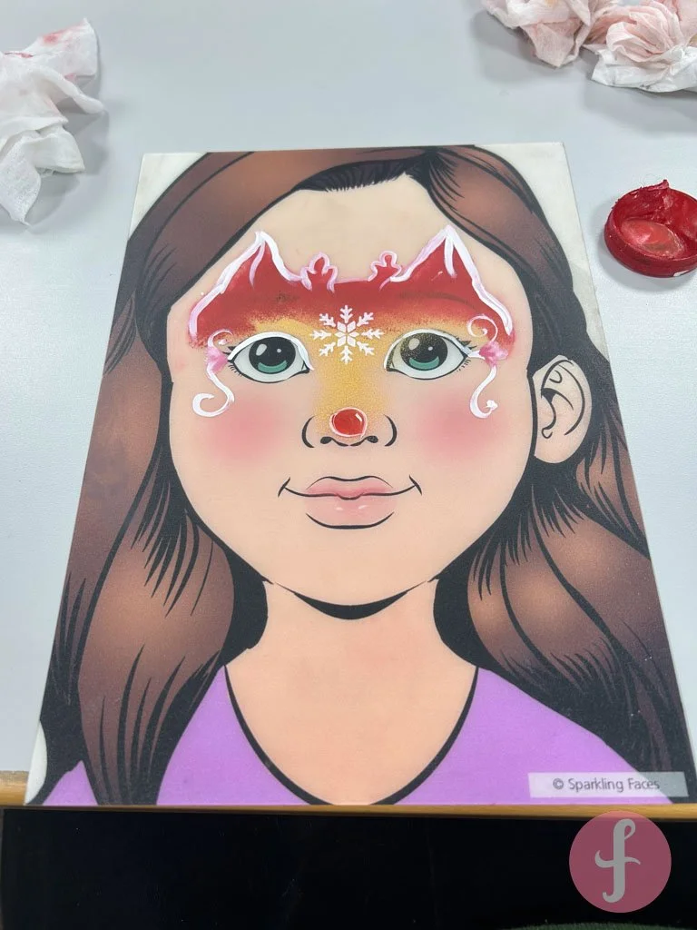 Facechart: kindergrime