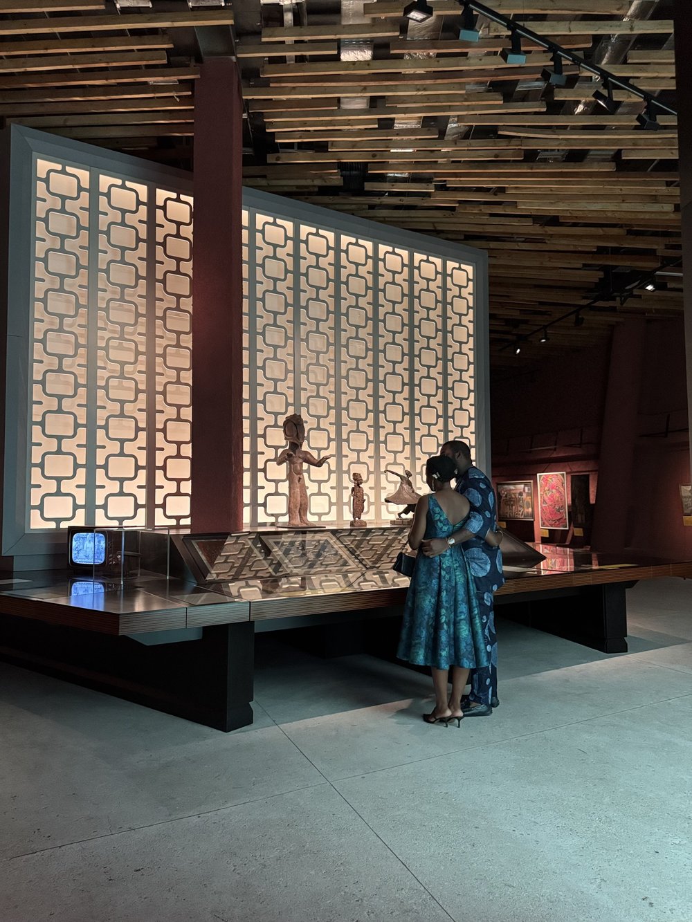 Beautiful couple of visitors