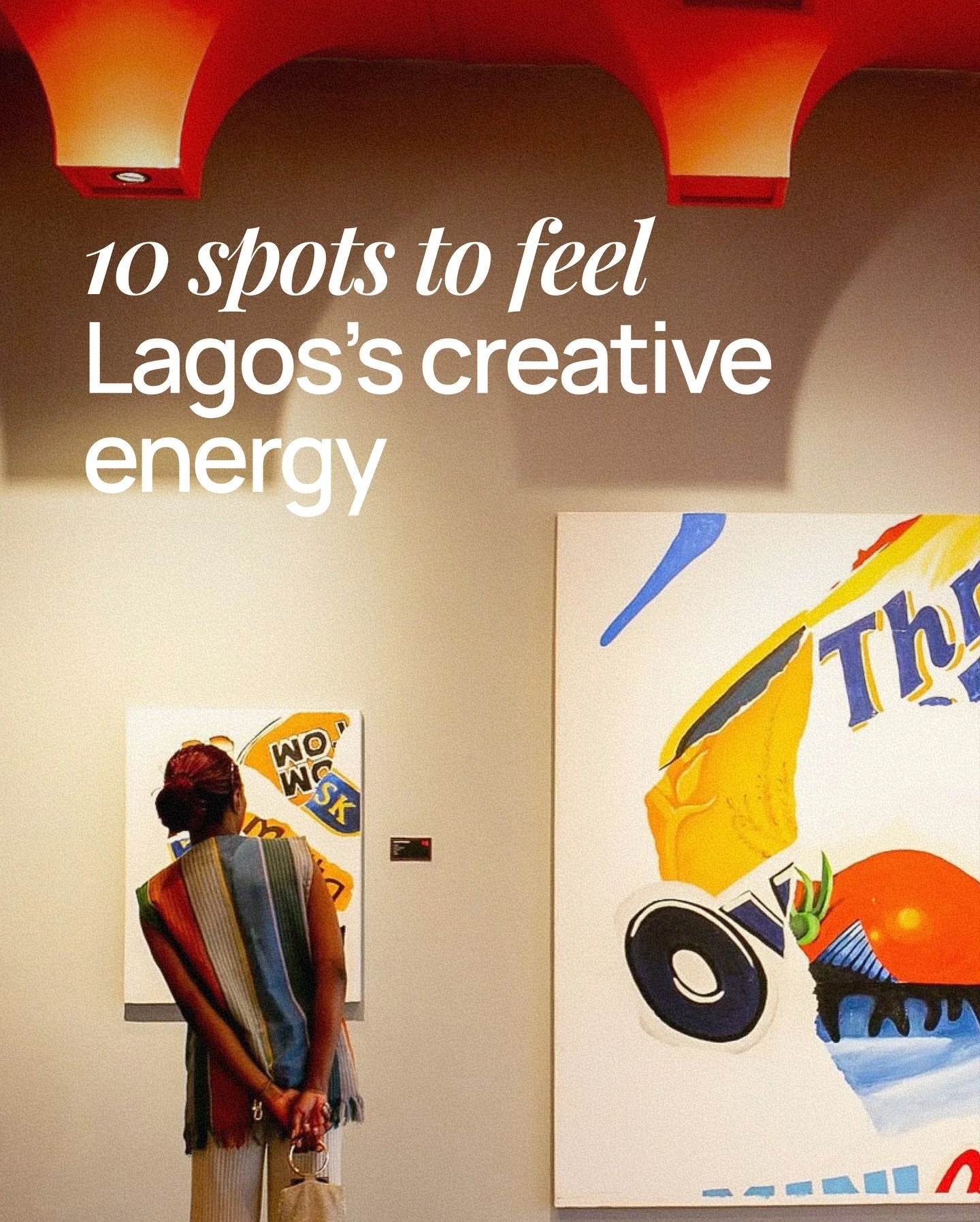 Are you visiting Lagos this December ?  here are few spots to dive deep and feel the vibration of the spaces making creative tourism exciting. From Alara to Tiwani,  experience design, art, food, community.

- Learn more via the link in bio (chronicl
