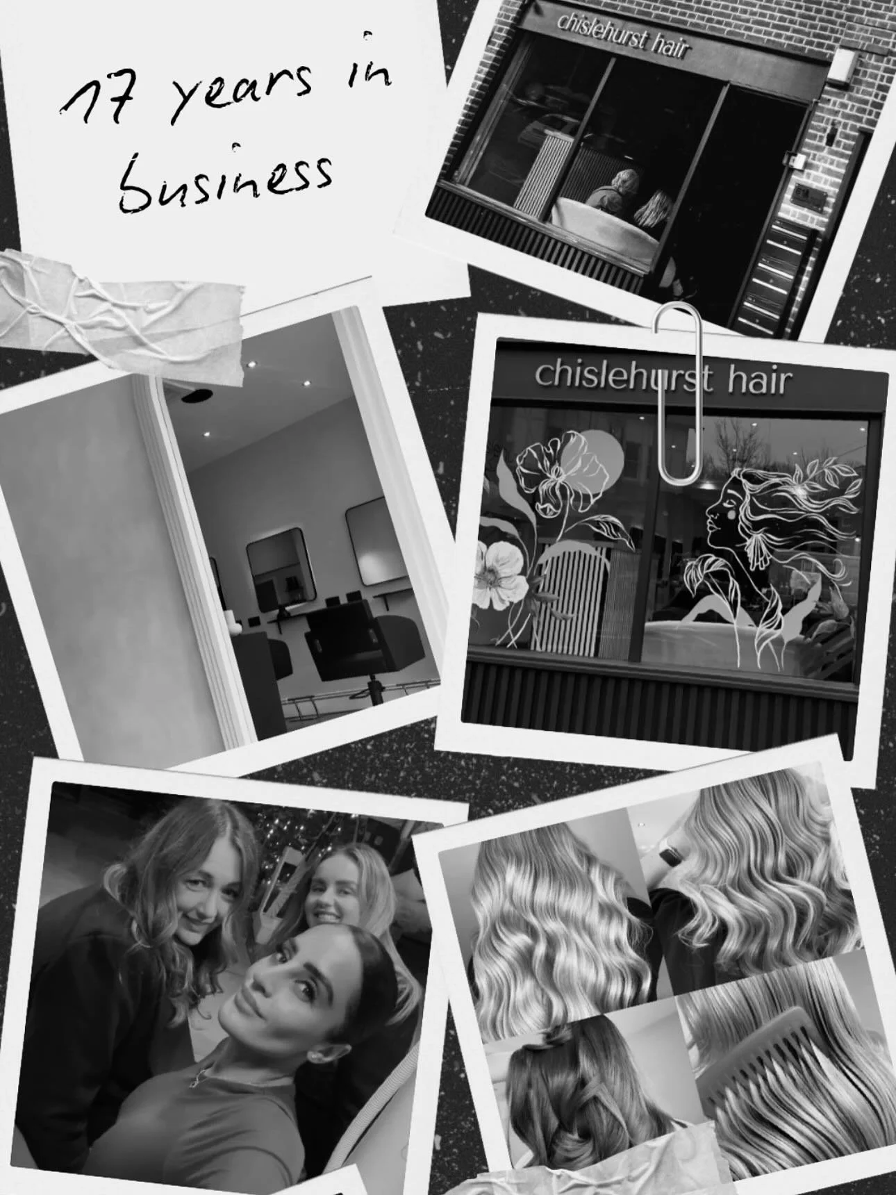 17 Years of US ✂️🤍

A big thank you to our clients and our amazing team 🖤

#chislehursthair #chislehurst