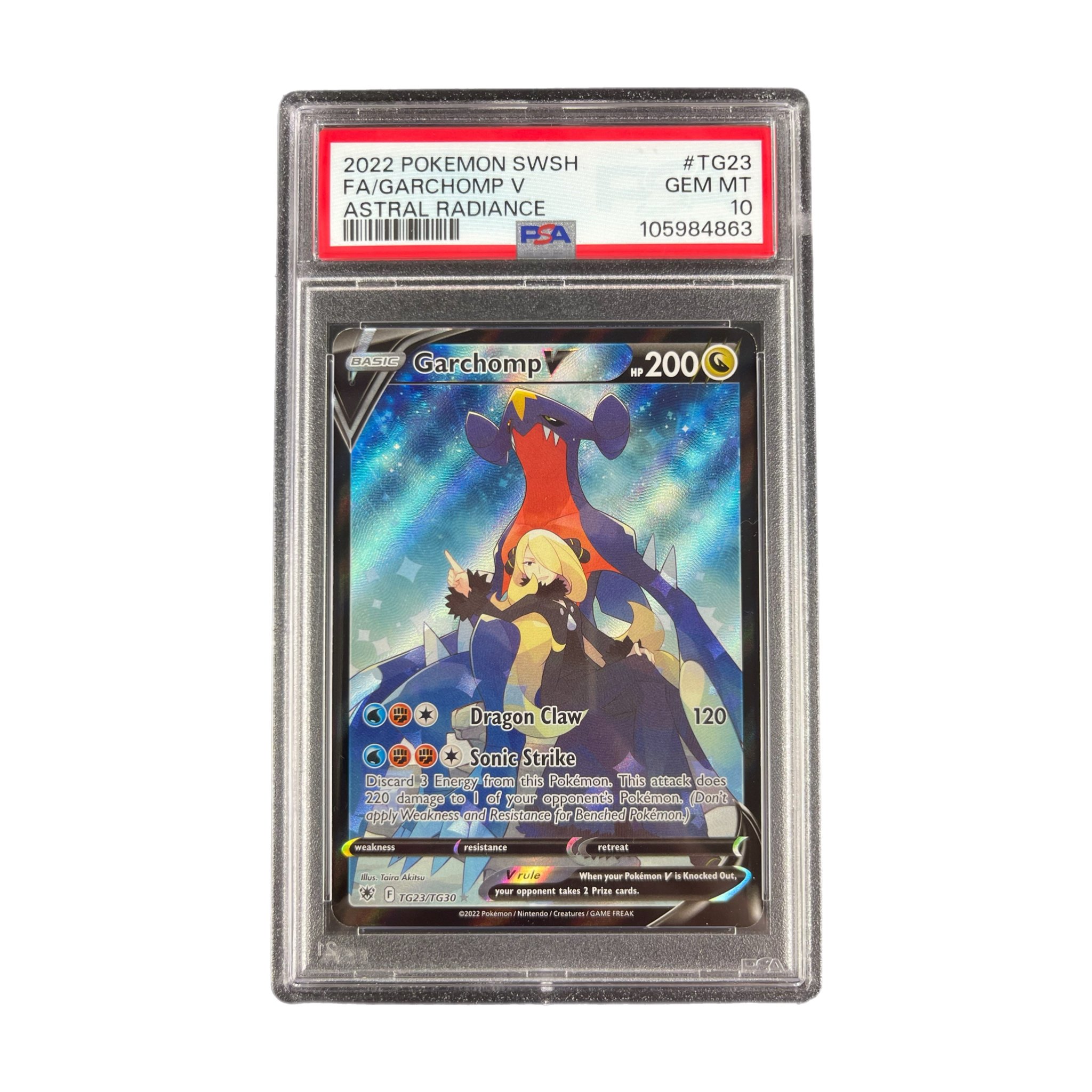 Garchomp V TG23/TG30 - PSA 10