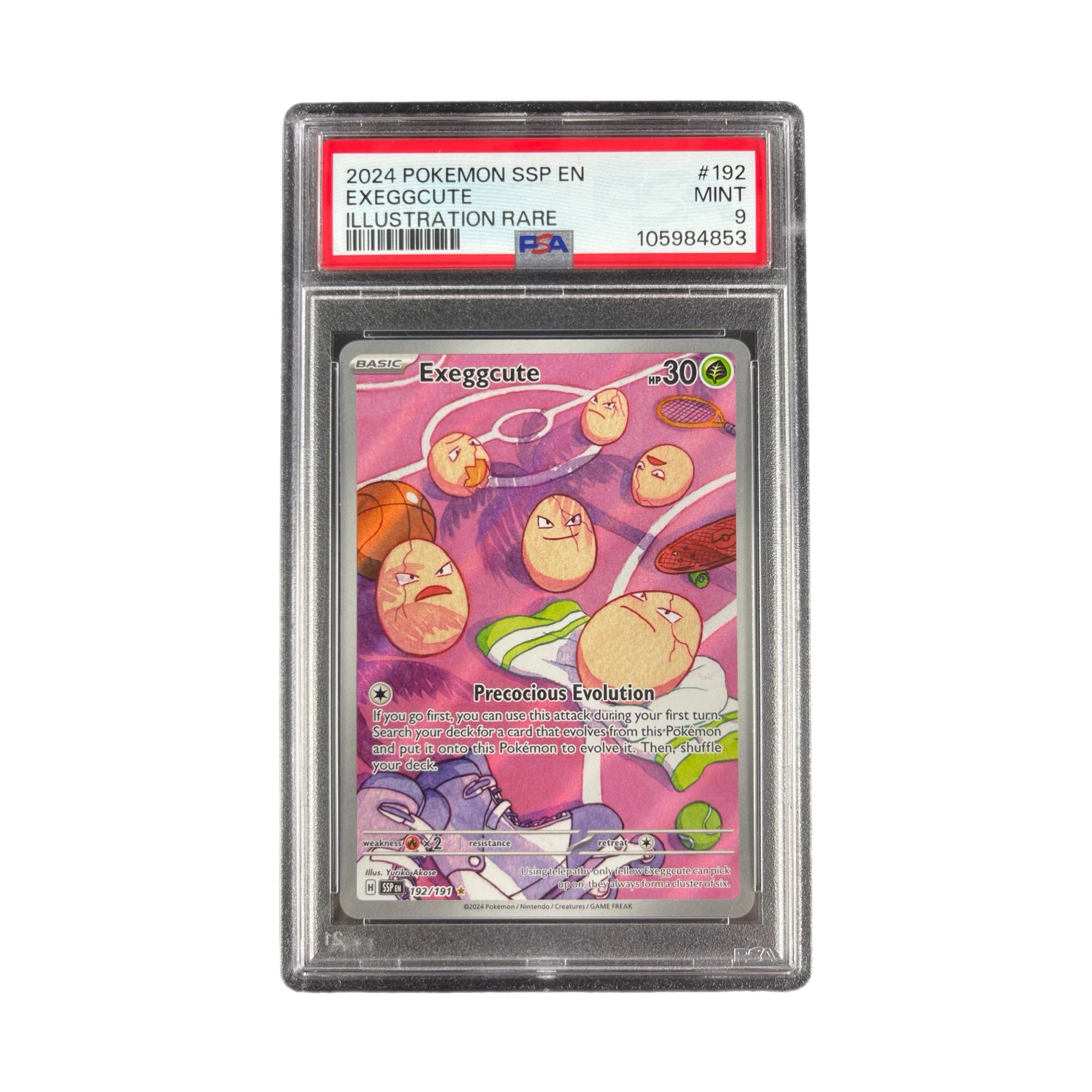 Exeggcute 192/191 - PSA 9