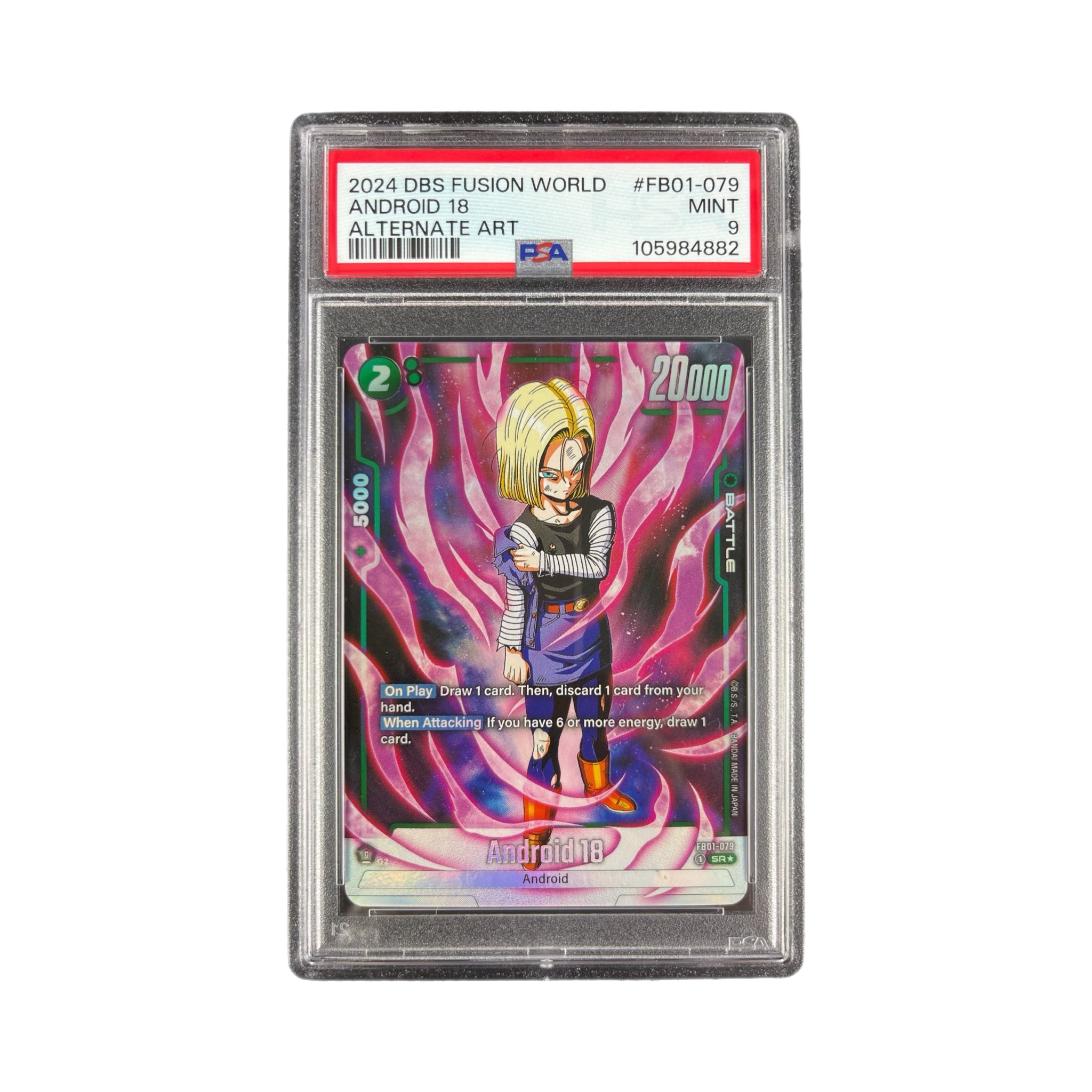 Android 18 F801-079 - PSA 9