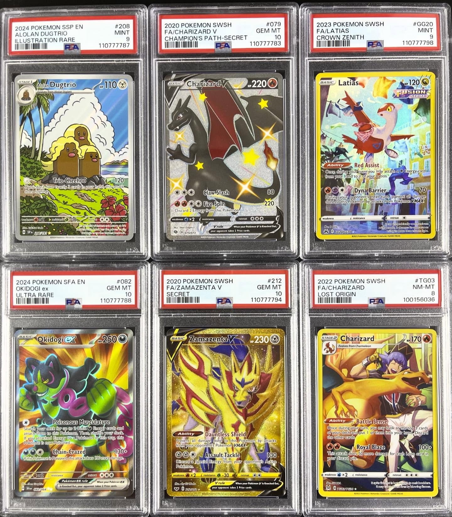 FRESH 🥵 - ONLINE NOW ⚡️

⚡️ Dugtrio 208/191
🔥 Charizard V 079/073
⚡️ Latias GG20/GG70
🔥 Okidogi EX 082/064
⚡️ Zamazenta 212/202
🔥 Charizard TG03/TG30

SHOP NOW AT collectd.au 🛒 

🇦🇺 AUS WIDE SHIPPING