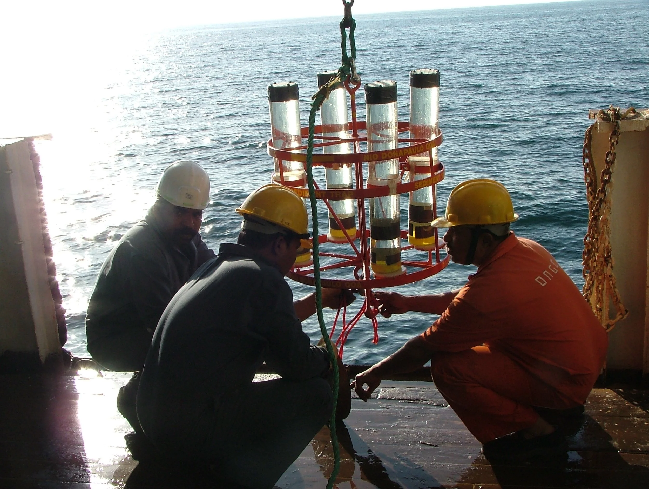 Sediment trap deployment Arabian Sea.JPG
