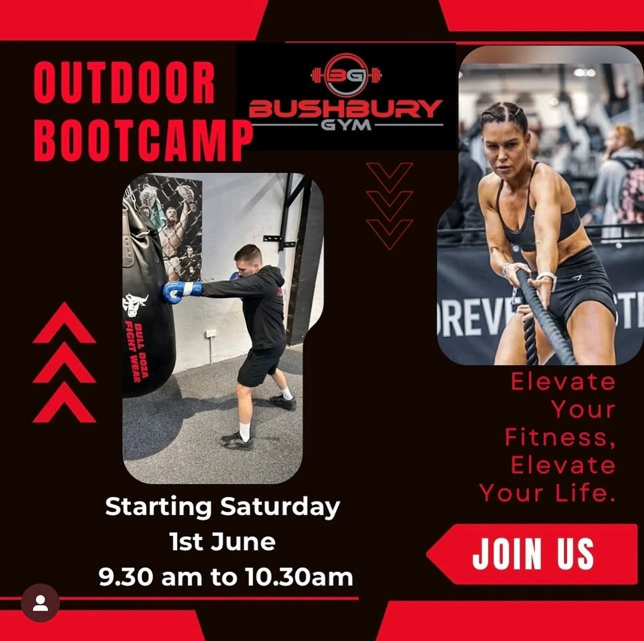 Outdoor Bootcamp Saturdays! 💥

With Sally &amp; Louie our boxing coach! 
Starting Saturday 1st June 9.30am - 10.30am
First class is FREE, after that each class will be &pound;7.00! 🔥🙌🏼