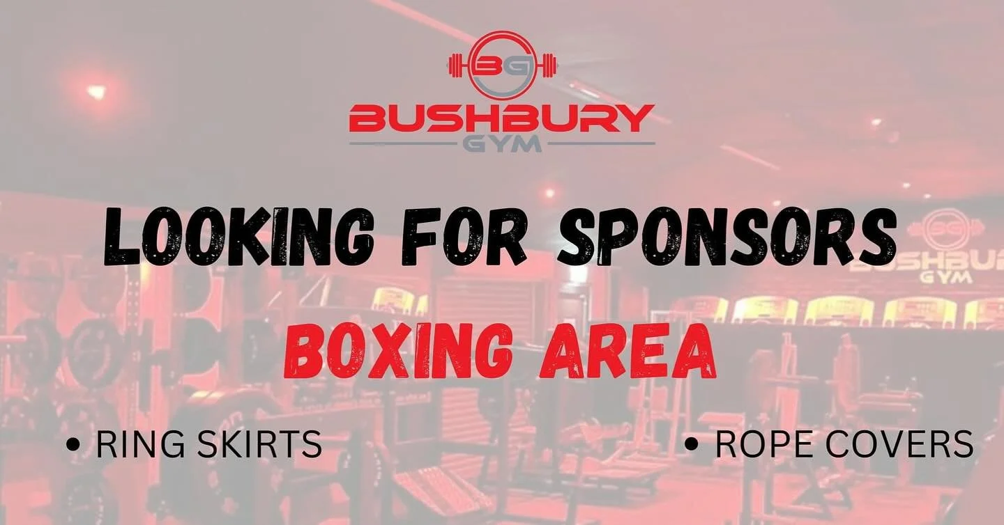 📣 Exciting Sponsorship Opportunity with Bushbury Gym! 🥊

Are you looking for a unique way to promote your brand while supporting local sports? Bushbury Gym is thrilled to announce that we are on the lookout for new sponsors for our vibrant boxing a