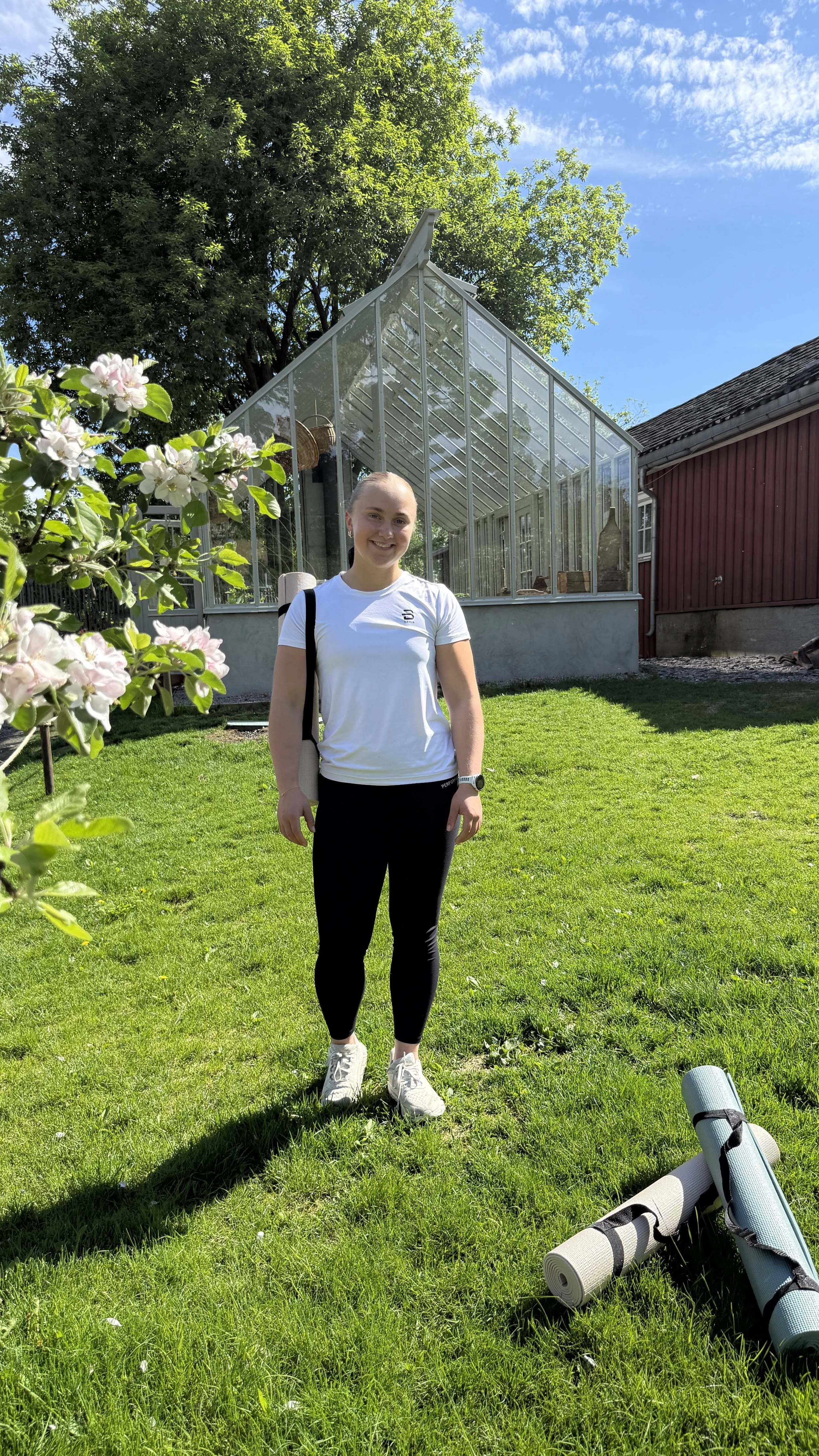 Fellestrening i hagen