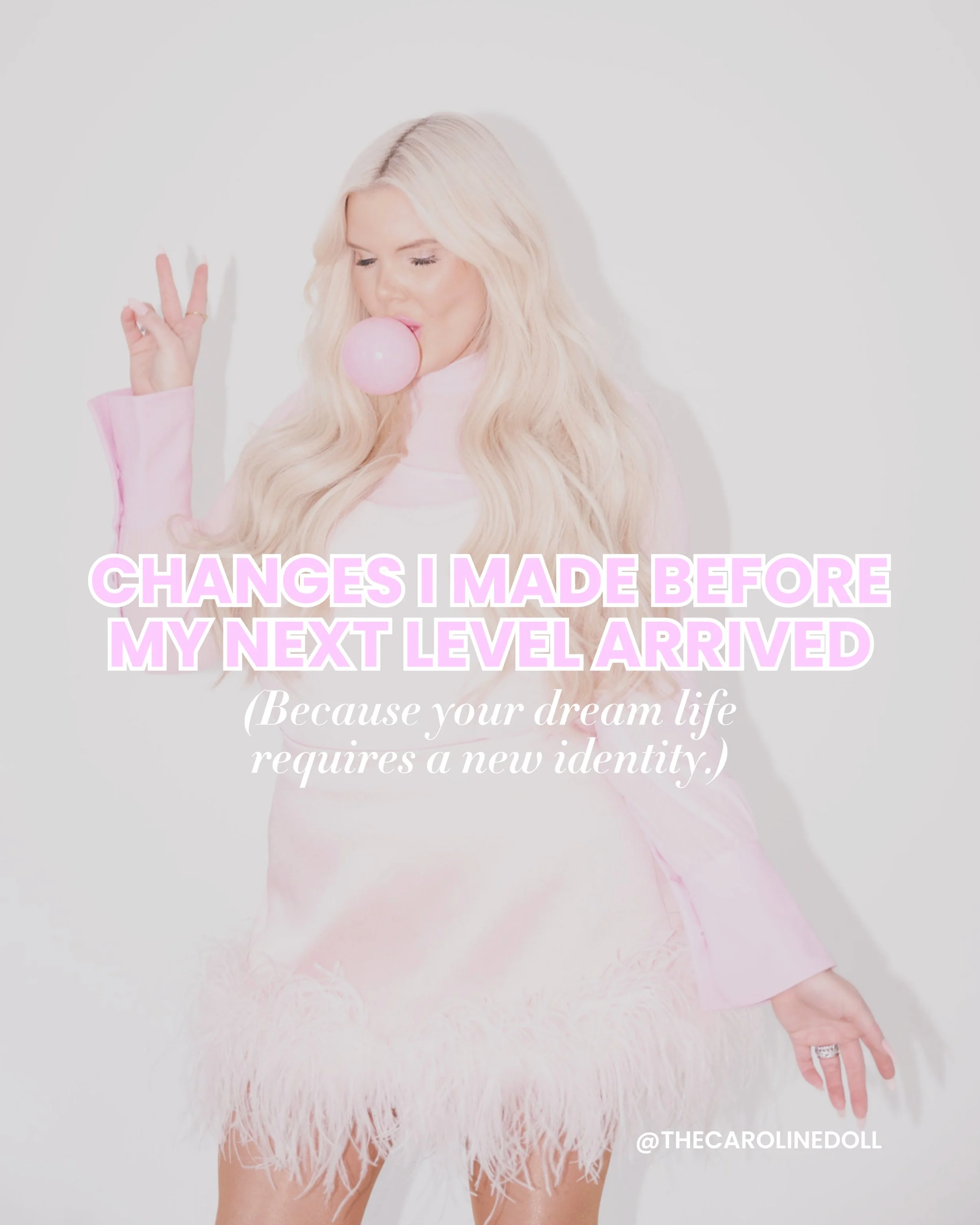 Unpopular opinion: Your next level doesn&rsquo;t require you to do more&hellip; it simply requires you to become more aligned. 🤍

I genuinely believe you have the power to create and live the life you&rsquo;ve always dreamed of. 💅🏻

And if you&rsq
