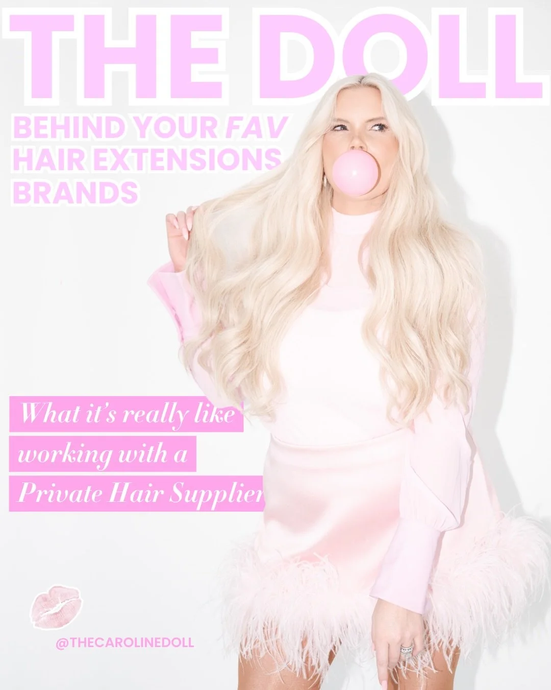 Confession... I&rsquo;m the Doll behind your favorite hair extensions brands. 💅🏻 

If you&rsquo;re looking for a private hair supplier that feels more like a Business BFF, you&rsquo;re in the right place. 🫶🏻 

Welcome to The Doll HQ pretty little