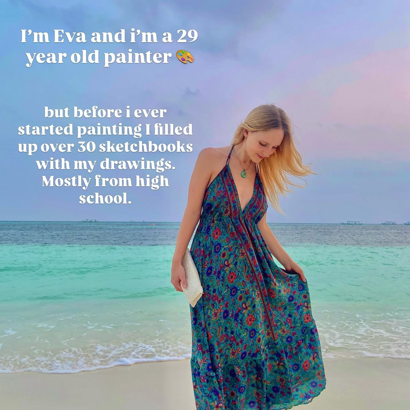 Join me on a trip down memory lane ✍️ Drawing was truly my first love, i can&rsquo;t even imagine how many hours lie in those sketchbooks!
&bull;
&bull;
&bull; 
art painting drawing reels fyp portrait female art colorful art surreal art decor interio