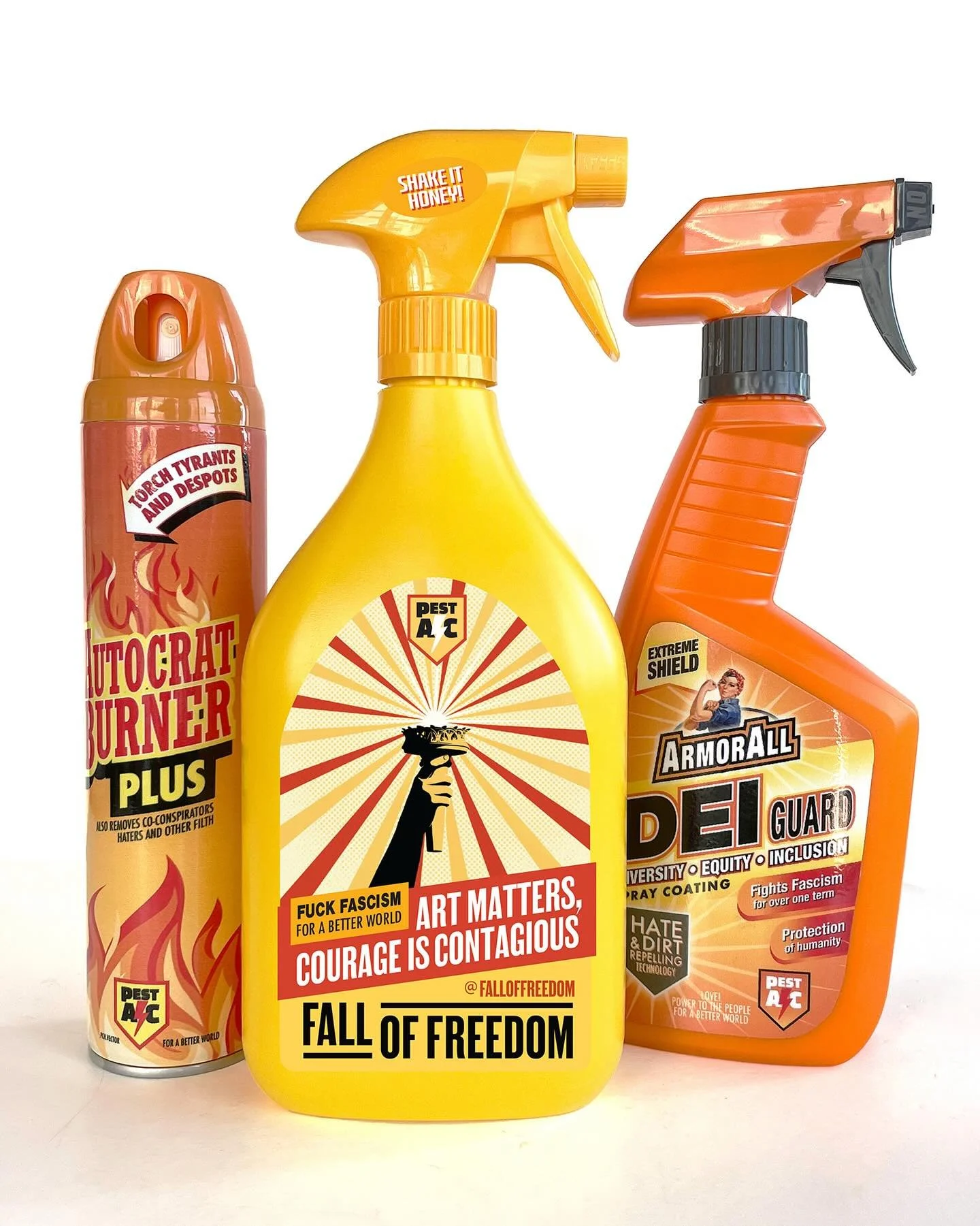 🗽Fall of Freedom is an urgent coming together of the arts community to unite in defiance of authoritarian forces sweeping the nation. Our Democracy is under attack. On November 21&ndash;22, 2025, galleries, museums, libraries, comedy clubs, theaters