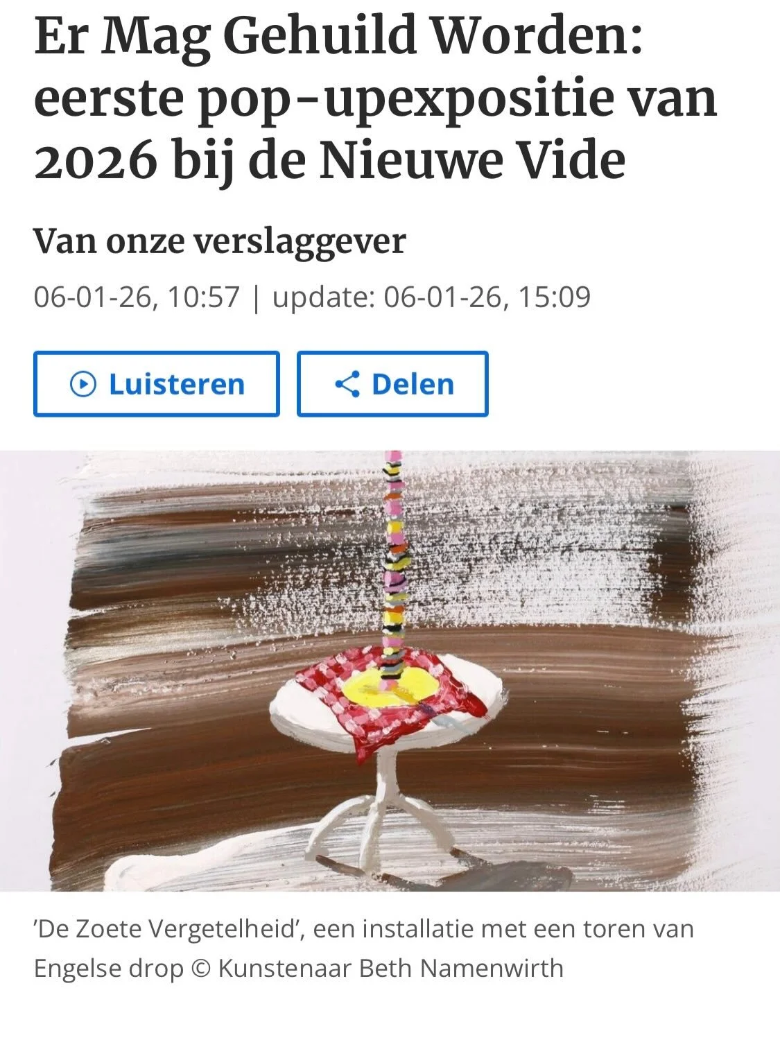 Today in @hdhaarlem, opening tomorrow!! @nieuwevide 🔥🔥🔥@artallies.nl