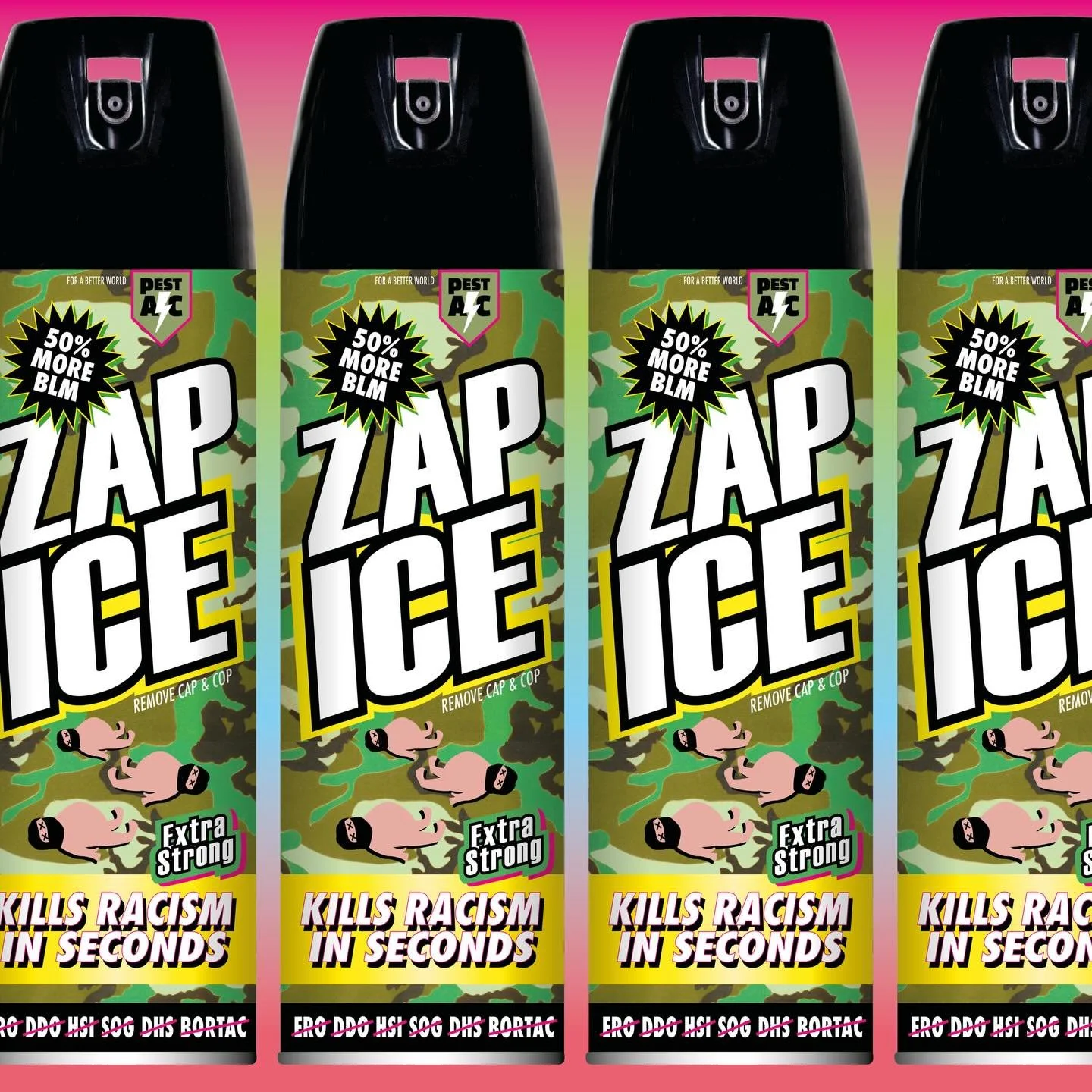 ZAP ICE -Kills Racism In Seconds - Extra Strong
⚡️@Pest_AC. For A Better World
.
#iceout #stopice #endfascism  #defundDHS #resist