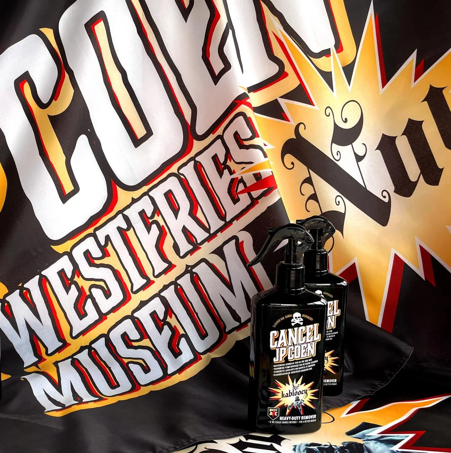 💥Kablooey! Remove JP Coen. 💪🏼 Protest Saturday, March 14, 1-3pm, Station Hoorn. Move the statue to the Westfries Museum @westfriesmuseum. Why? Read the slides. Cancel JP Coen! @stichtingwepromise @therebelthepoet @doorbraak.eu
⚡️@Pest_AC. For A Be