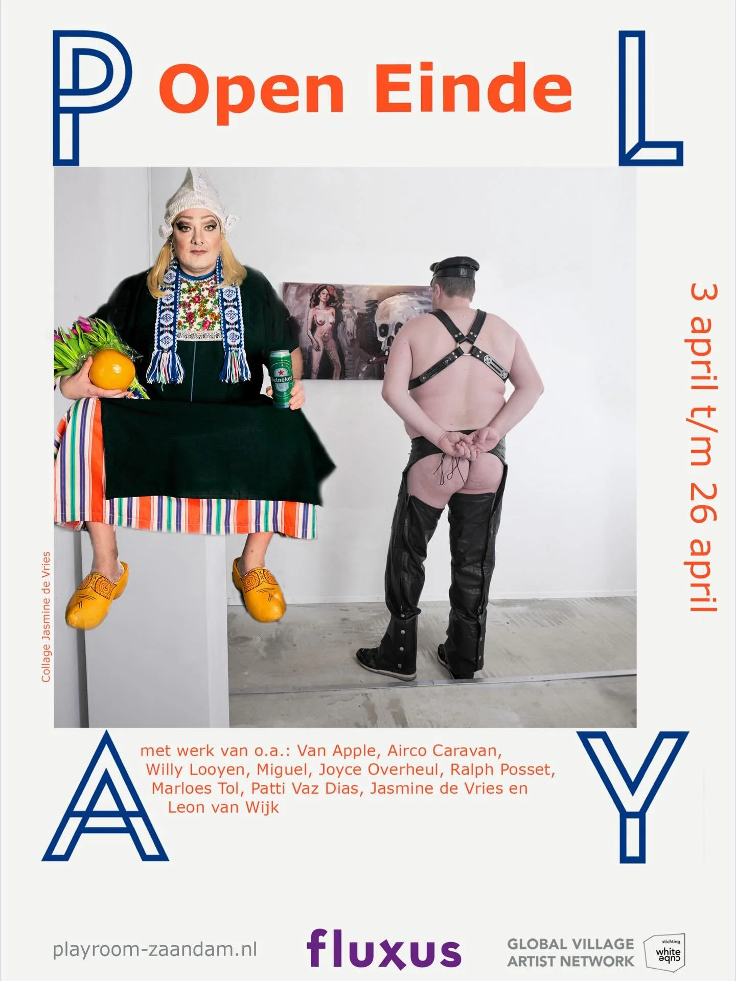 🔥Opening Sunday, April 5, 3 pm: group show Open Einde (Open End). Closing group show of the gallery after 7.5 years 😢. For the last time the highlights will be on view: feminist, activist, queer, and rebellious art. Closing weekend April 25 &amp; 2